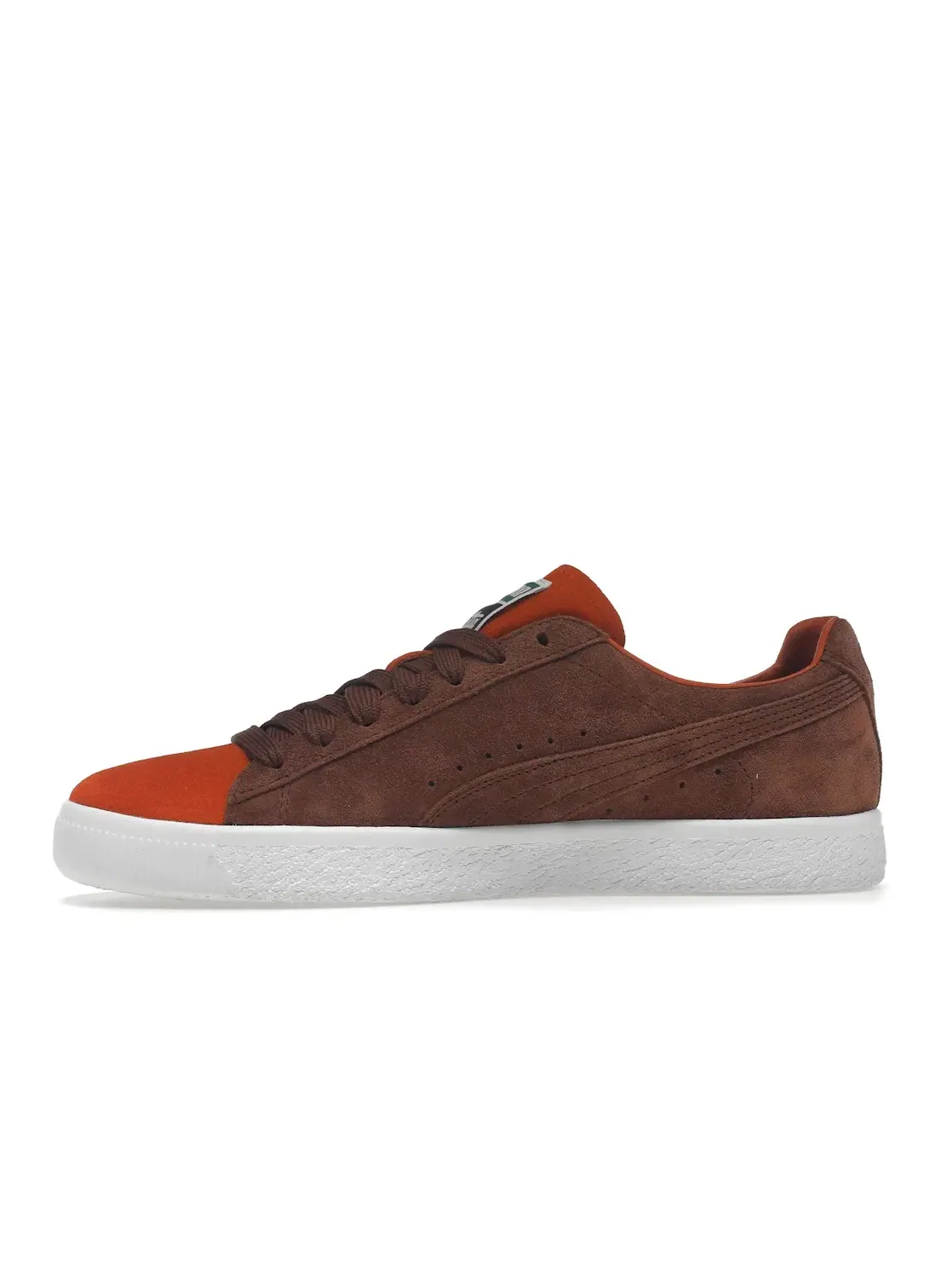 Мужские кроссовки Lifestyle Puma Clyde Puma — изображение 3 из 4, оранжевый/-белый