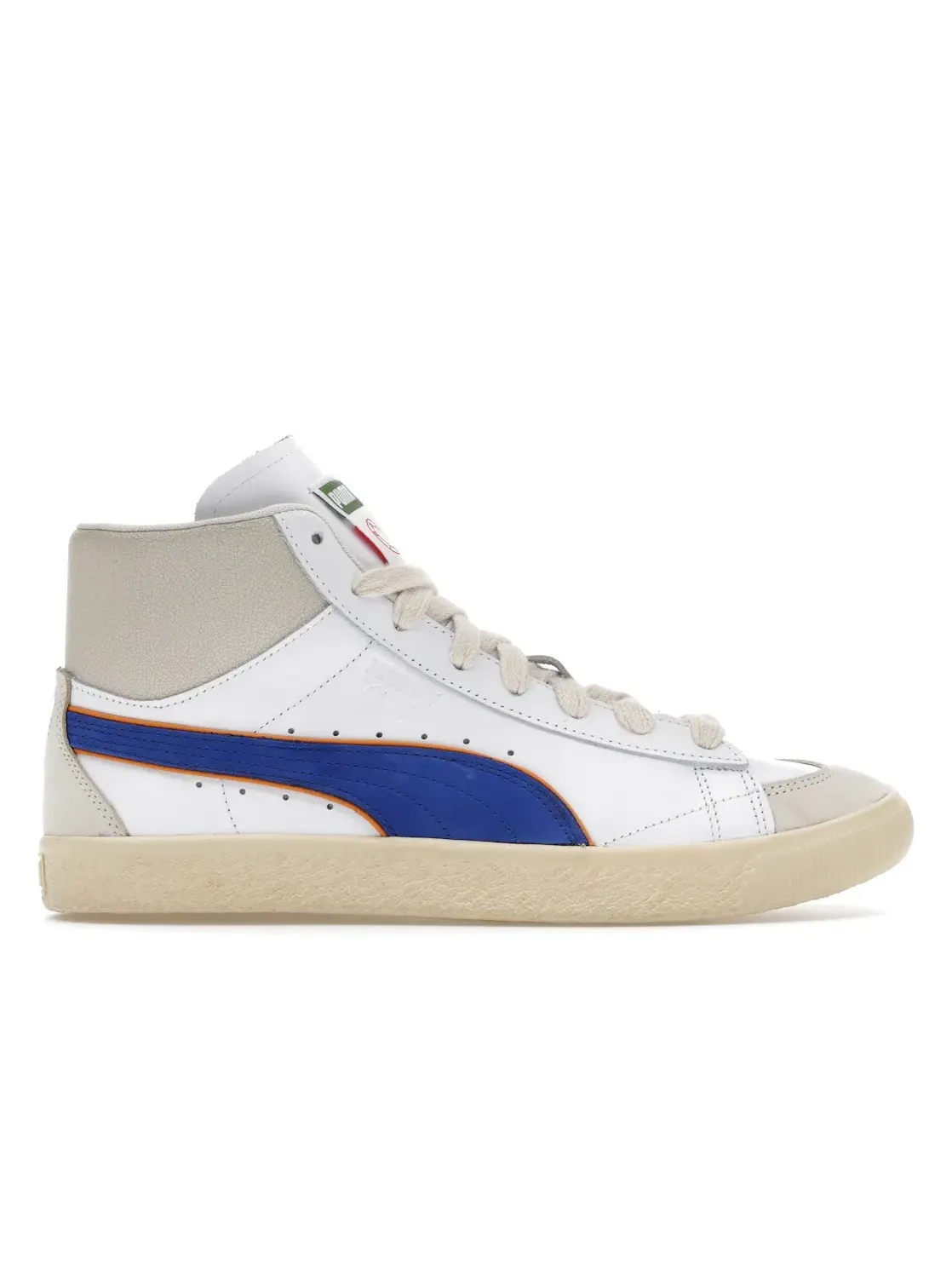 Мужские кроссовки Lifestyle Puma Clyde Rhuigi B-Boy Puma — изображение 1 из 4, белый/белый