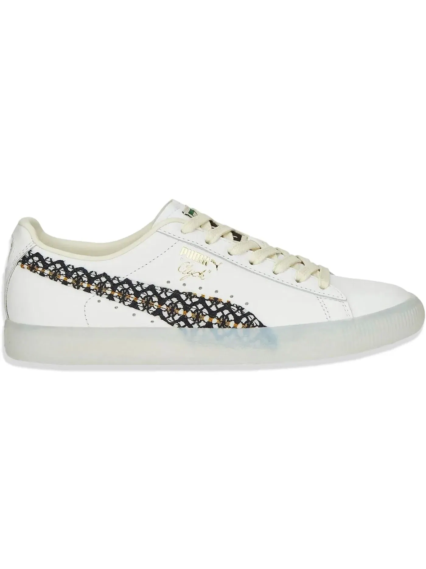Женские кроссовки Lifestyle Puma Clyde — изображение 1 из 1, белый слоновая кость