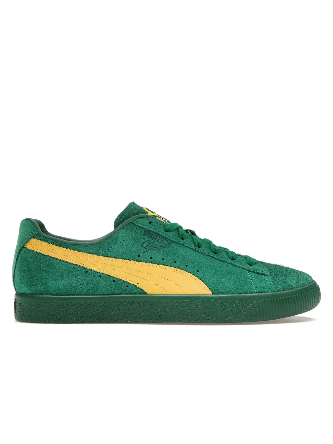 Мужские кроссовки Lifestyle Puma Clyde Puma — изображение 1 из 4, желтый