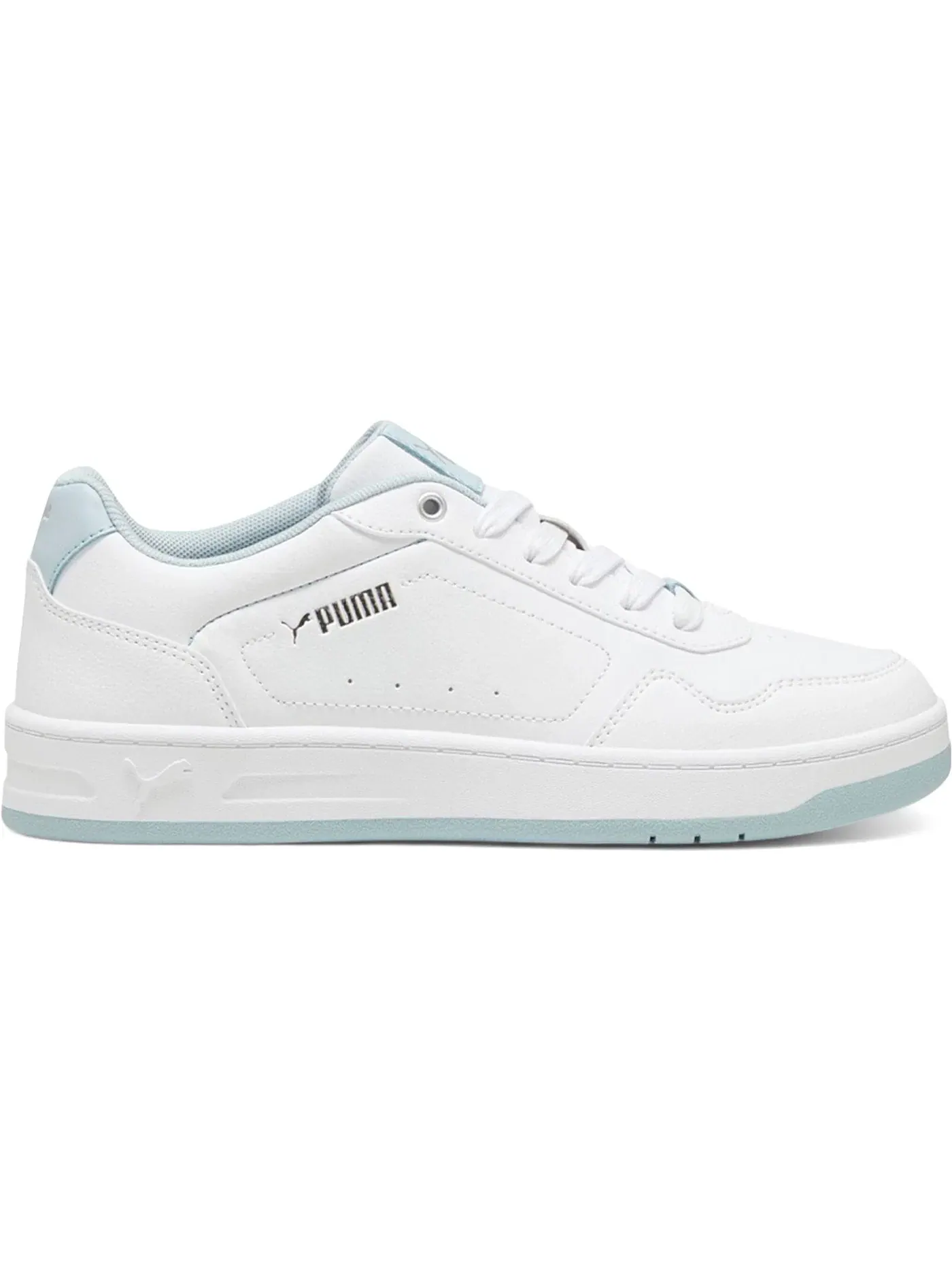 Женские кроссовки для повседневной носки Puma Court Classy Puma Puma White/Frosted Dew/Puma Silver — изображение 1 из 1