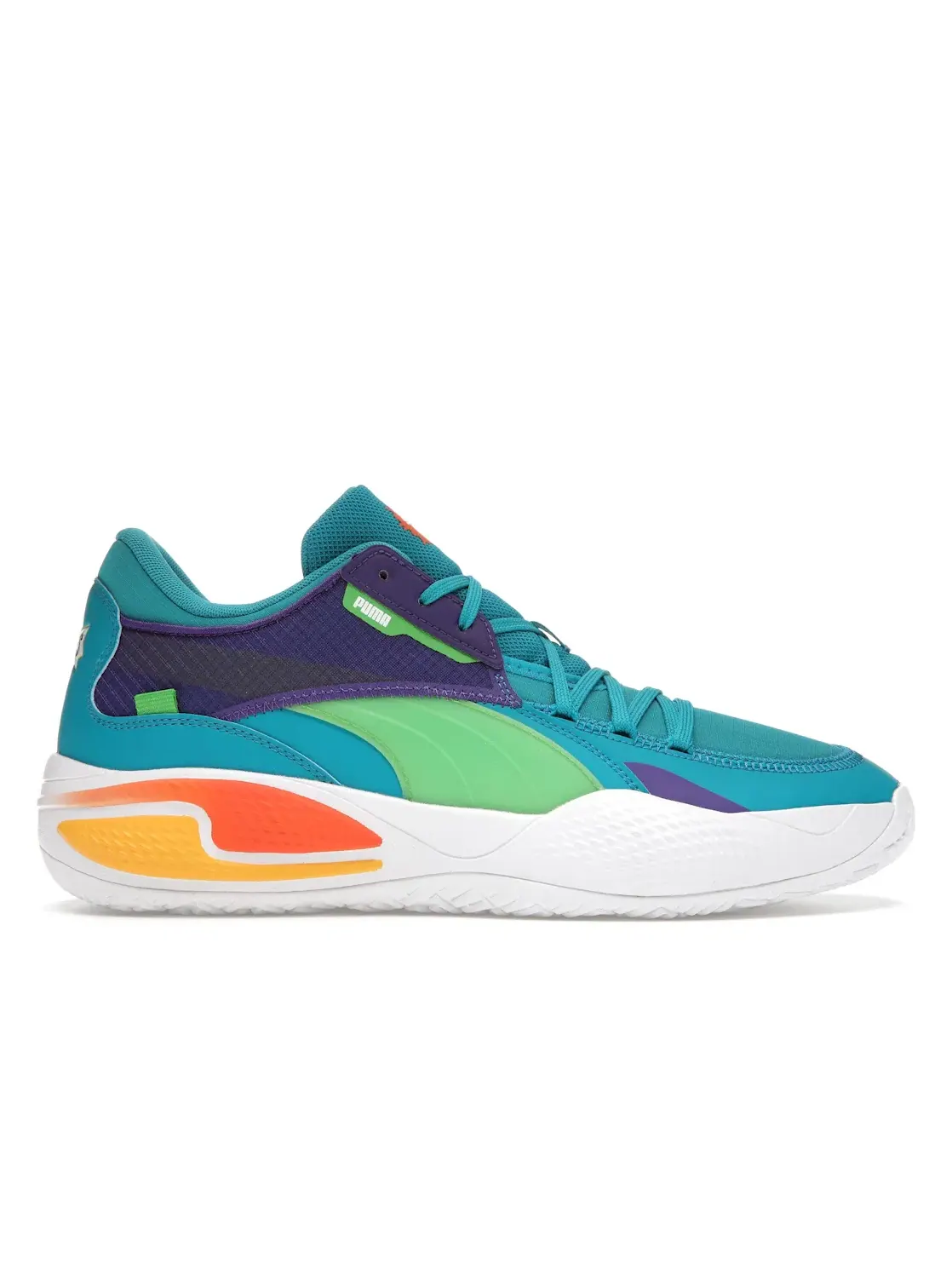 Мужские кроссовки Lifestyle Puma Court Rider, Caribbean Sea-Dragon Fire — изображение 1 из 4