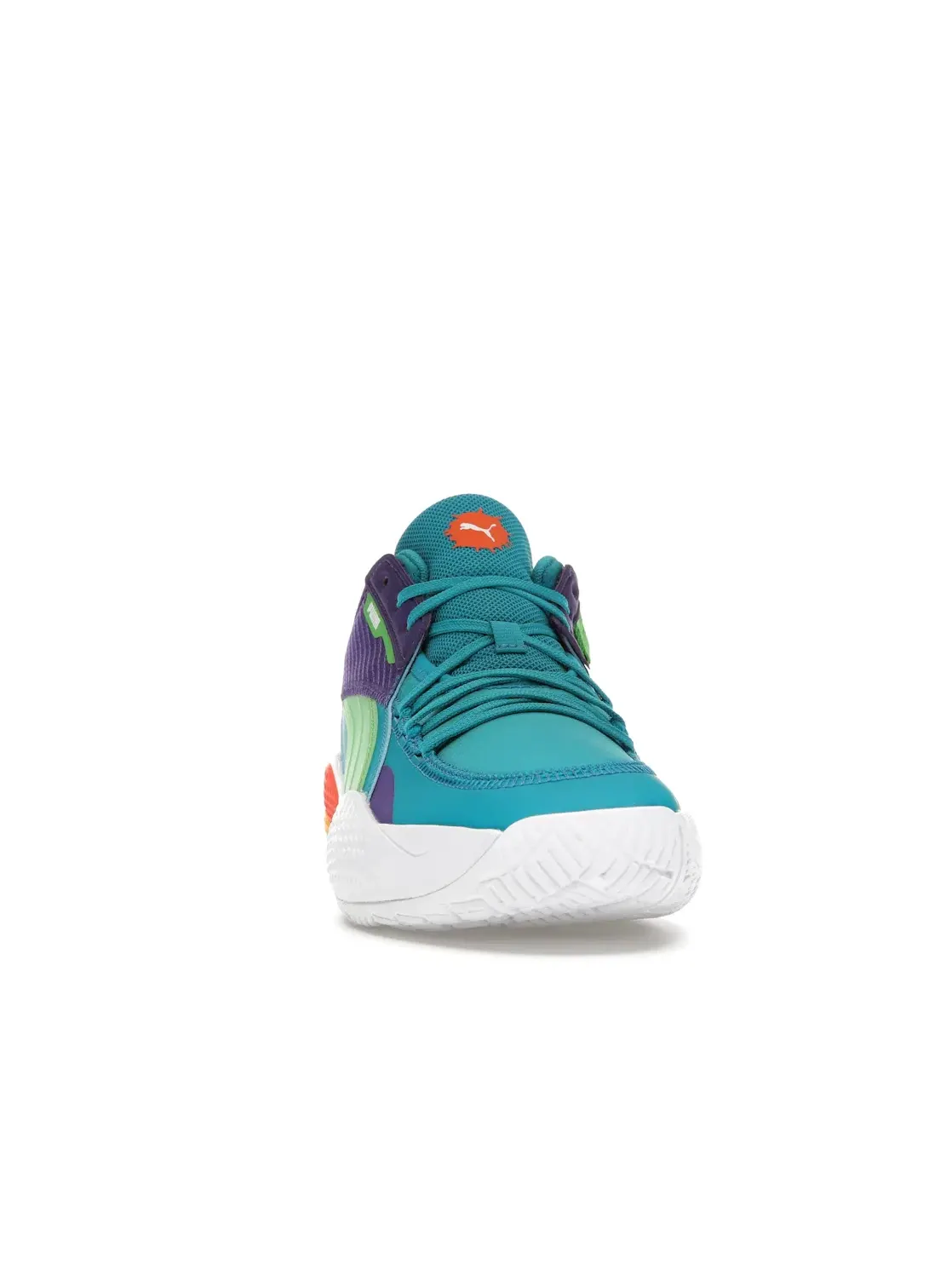 Мужские кроссовки Lifestyle Puma Court Rider, Caribbean Sea-Dragon Fire — изображение 2 из 4