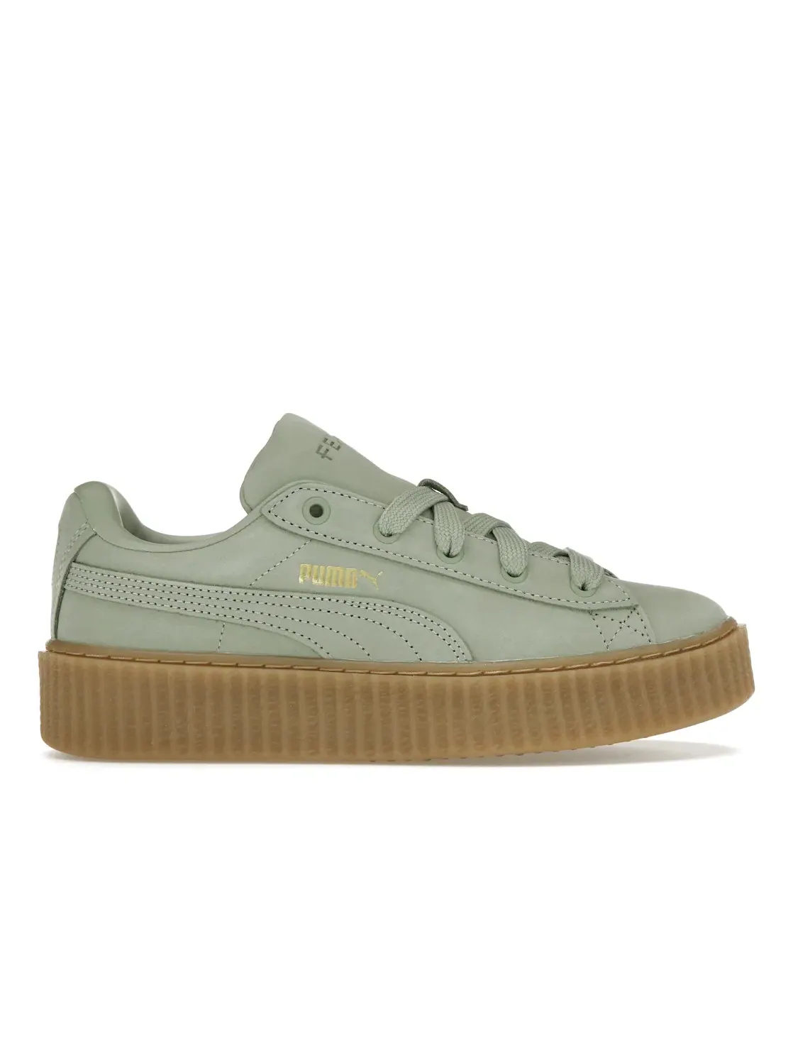 Мужские кроссовки Lifestyle Puma Creeper Phatty Puma — изображение 1 из 4, зеленый/золотистый