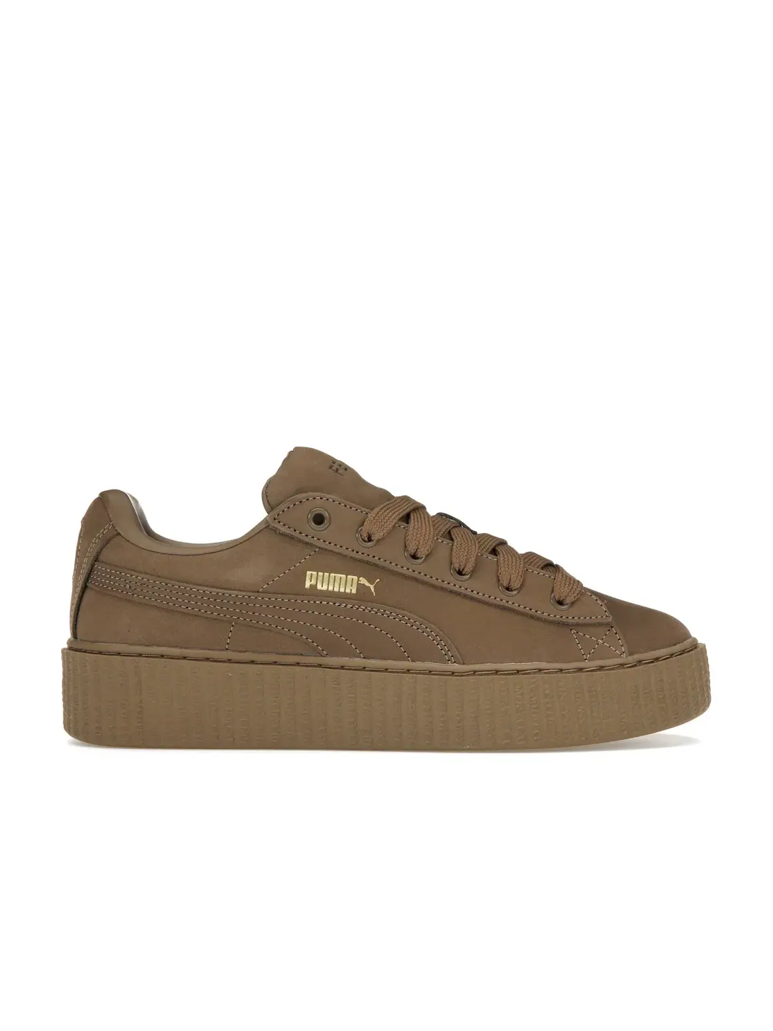 Женские кроссовки Lifestyle Puma Creeper Phatty Puma — изображение 1 из 4, золотистый/белый