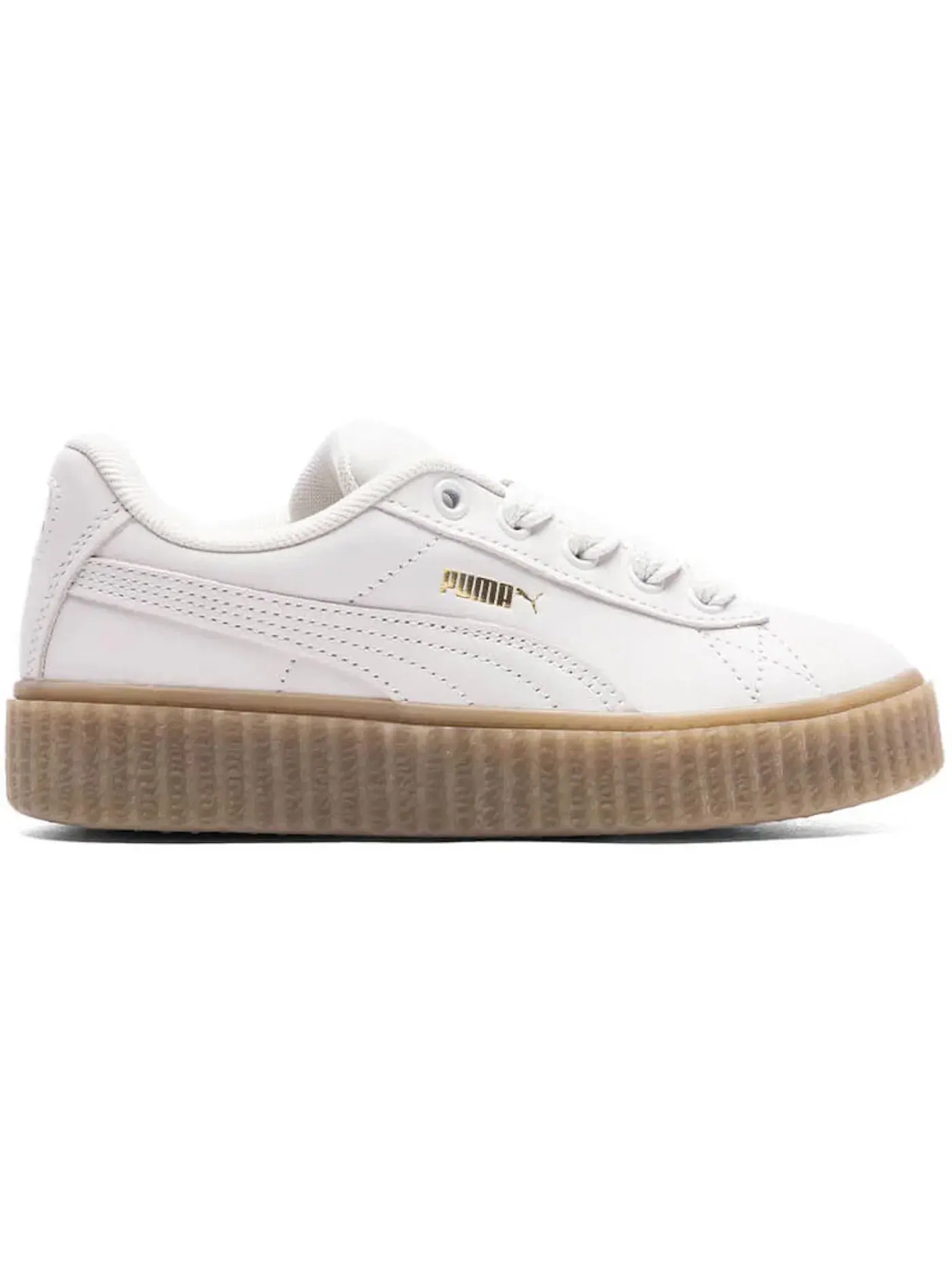 Детские кроссовки Lifestyle Puma Creeper Phatty Puma — изображение 1 из 1, белый/золотистый