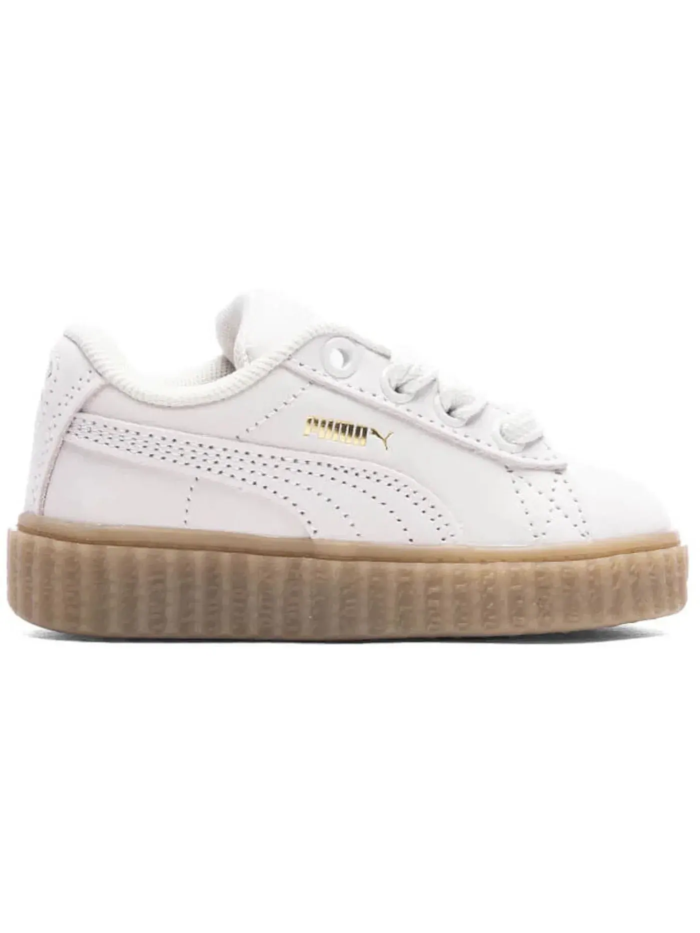 Детские кроссовки Lifestyle Puma Creeper Phatty Puma — изображение 1 из 1, белый/золотистый