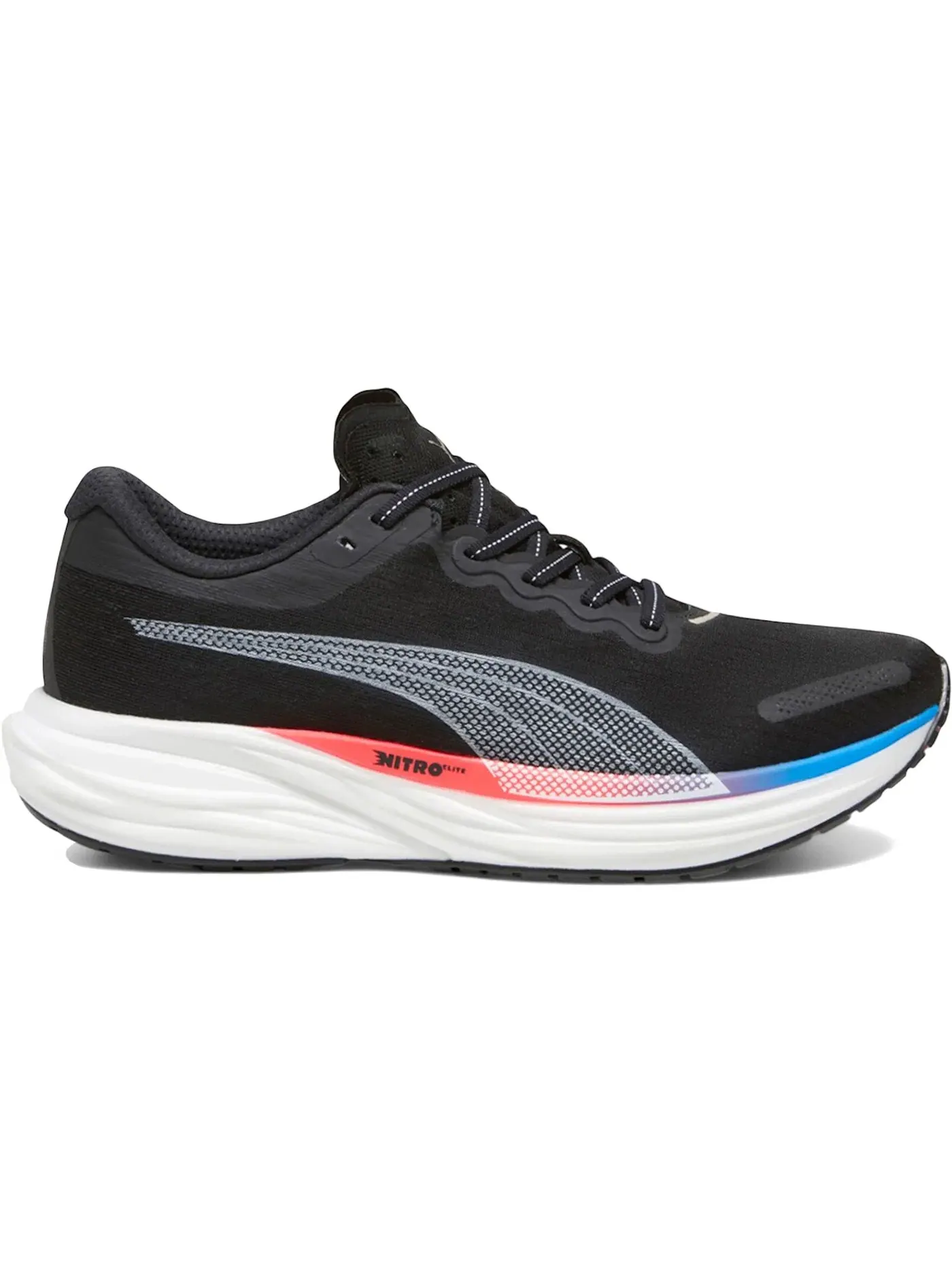 Мужские кроссовки для бега Puma Deviate Nitro 2 Puma — изображение 1 из 1, синий черный