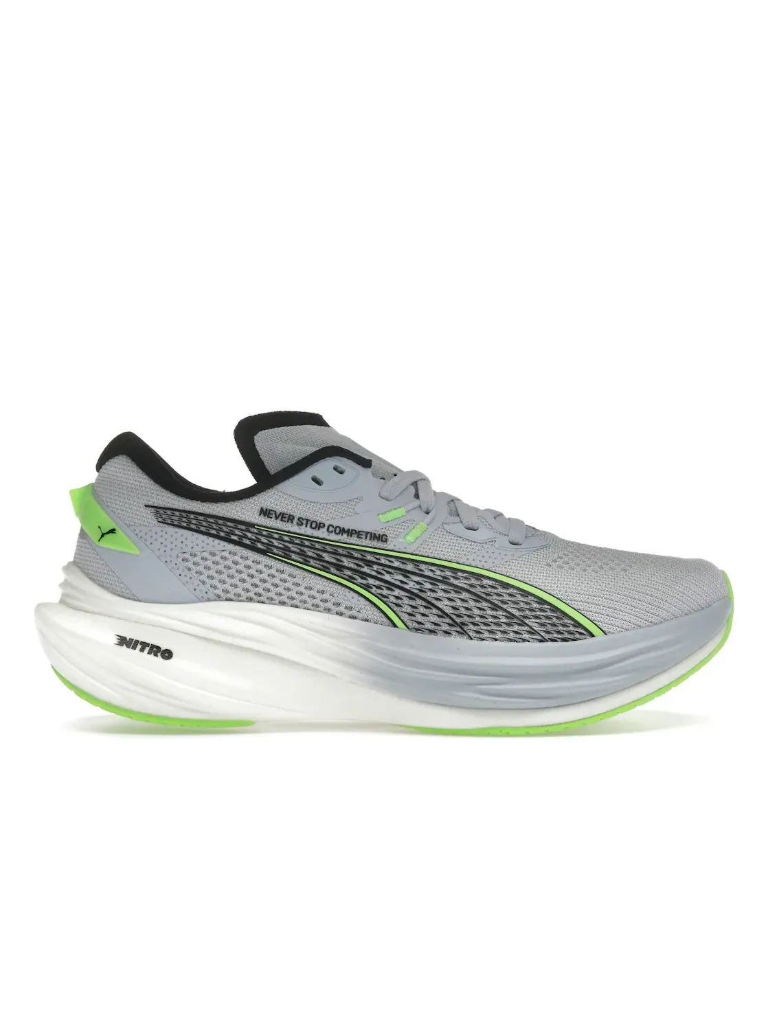 Женские кроссовки для бега Puma Deviate Nitro 3 — изображение 1 из 4, зеленый