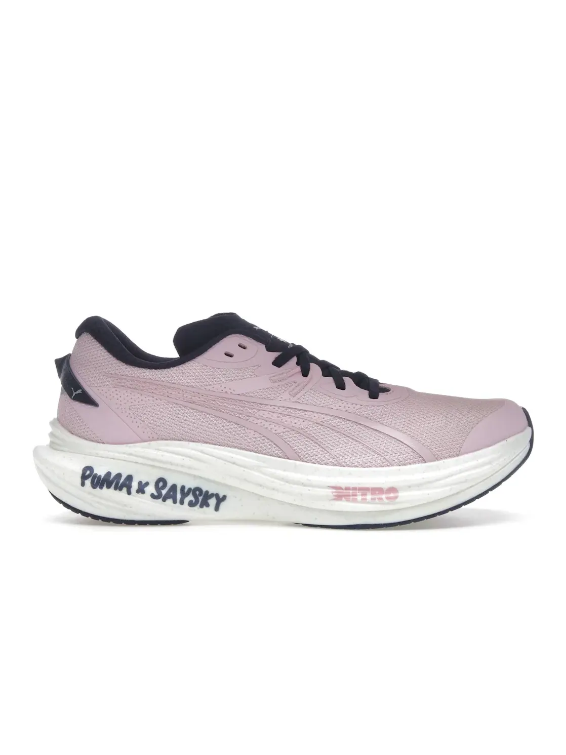 Мужские кроссовки для бега Puma Deviate Nitro 3 — изображение 1 из 4, розовый/темно-синий