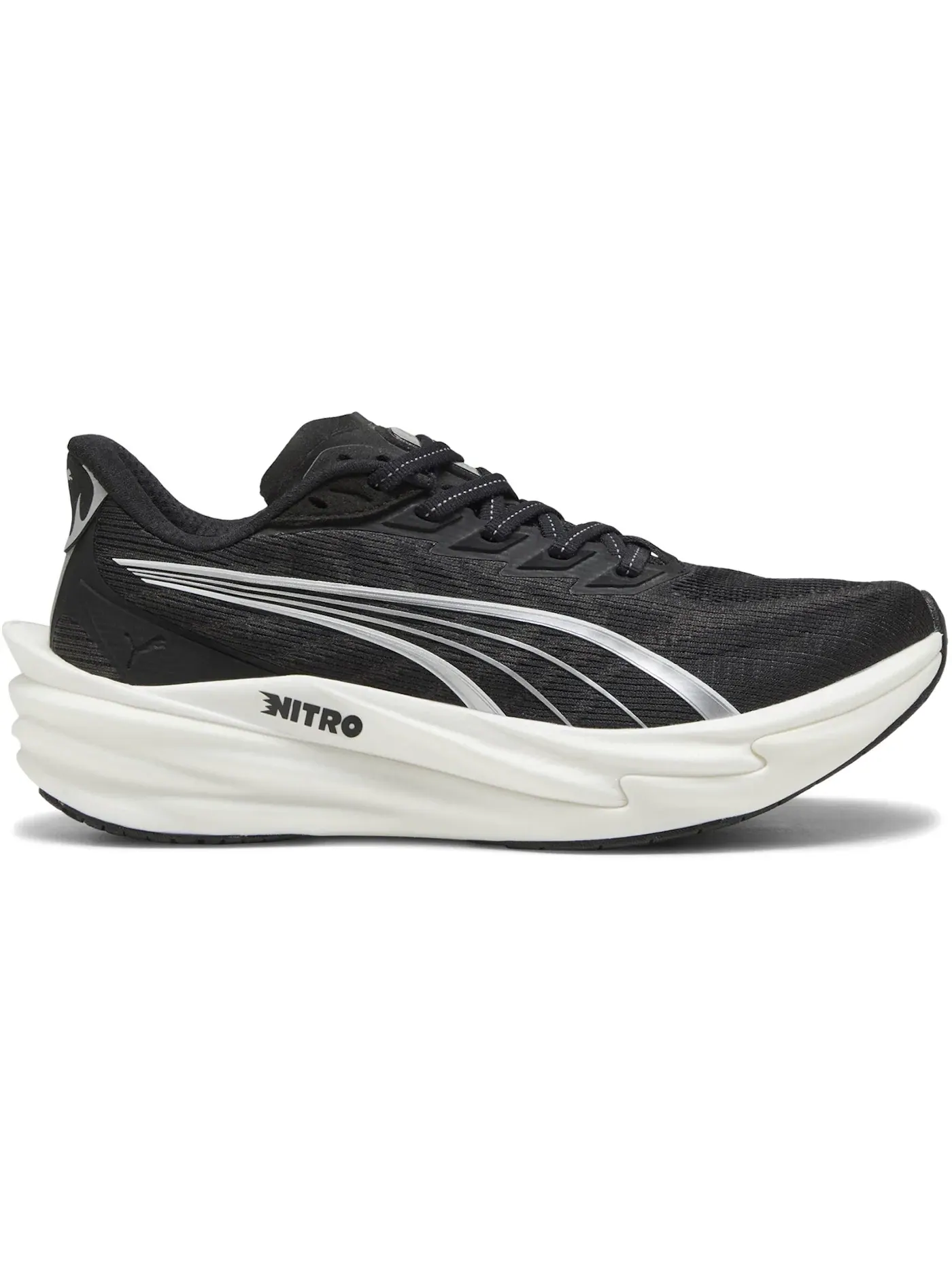 Женские кроссовки для бега Puma Deviate Nitro 4 Puma Black/Puma White/Puma Silver — изображение 1 из 1
