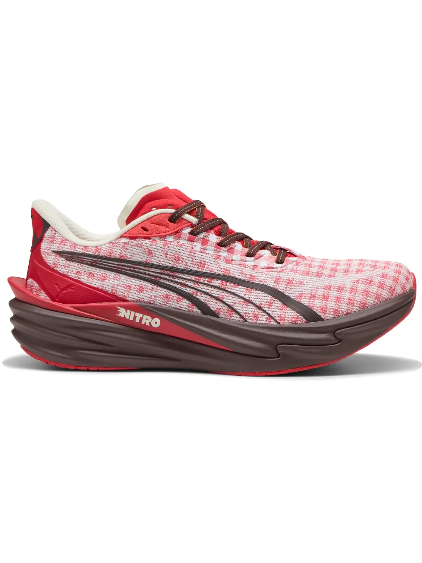 Мужские кроссовки для бега Puma Deviate Nitro 4 — изображение 1 из 1, красный/белый