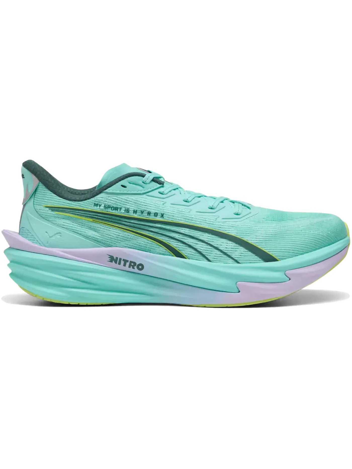 Мужские кроссовки для бега Puma Deviate Nitro 4, Intense Mint Light Lavender — изображение 1 из 1