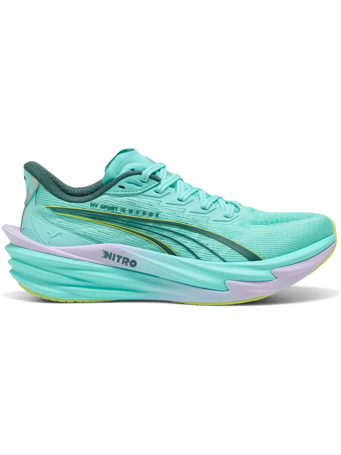 Женские кроссовки для бега Puma Deviate Nitro 4, Intense Mint Light Lavender — изображение 1 из 1