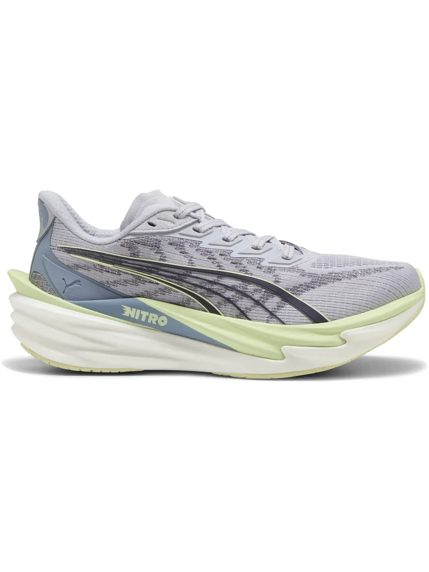 Женские кроссовки для бега Puma Deviate Nitro 4 — изображение 1 из 1, серебристый