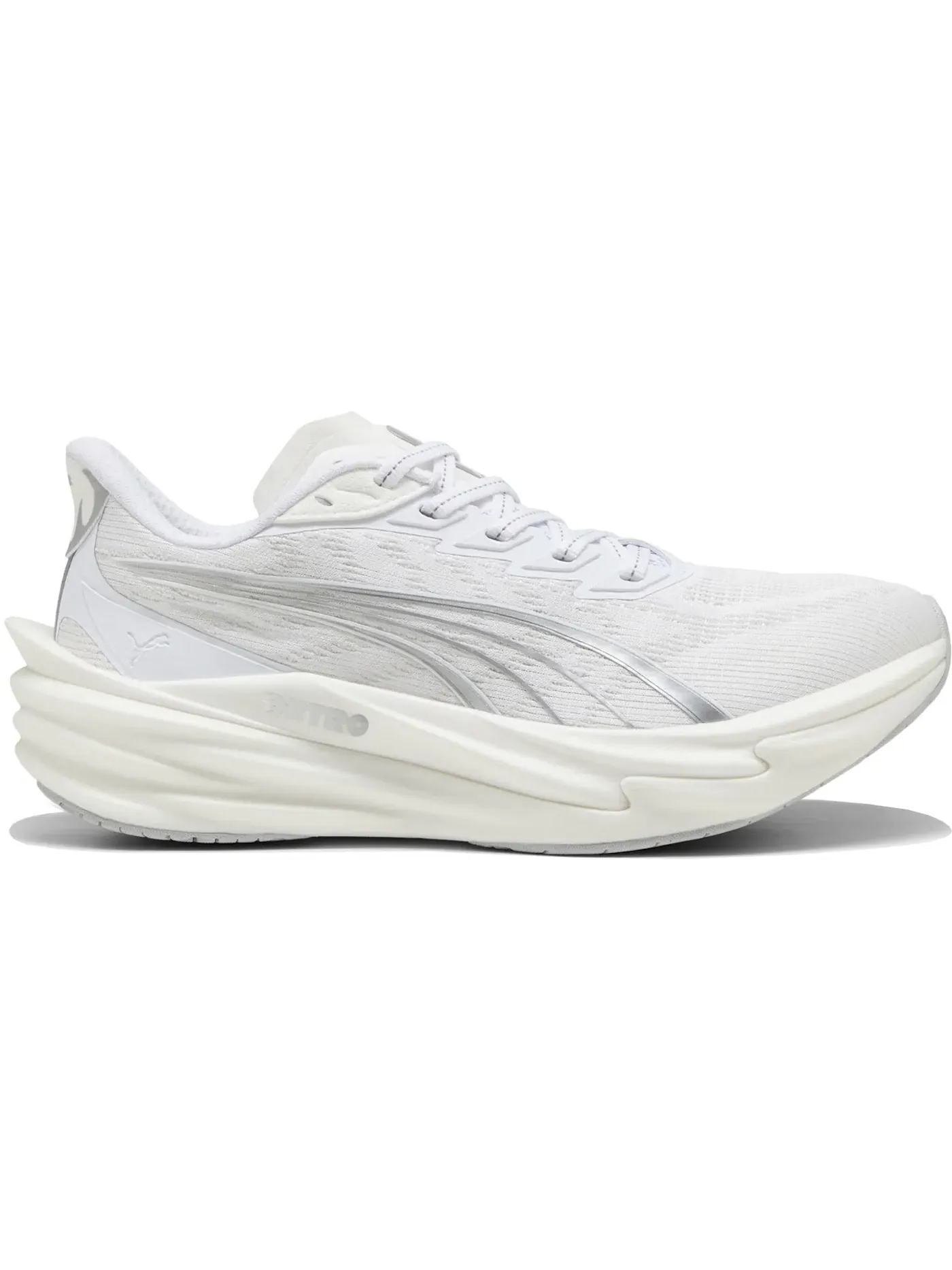 Женские кроссовки для бега Puma Deviate Nitro 4 Puma White/Feather Gray — изображение 1 из 1