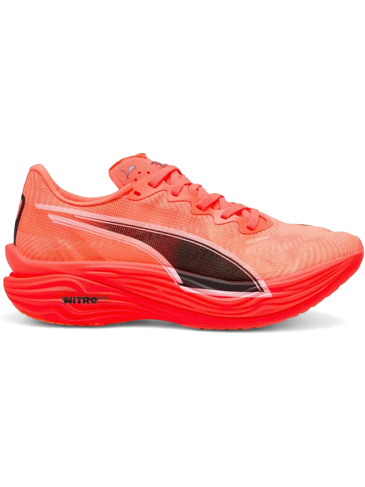 Женские беговые кроссовки Puma Deviate Nitro Elite 3 — изображение 1 из 1, красный/черный