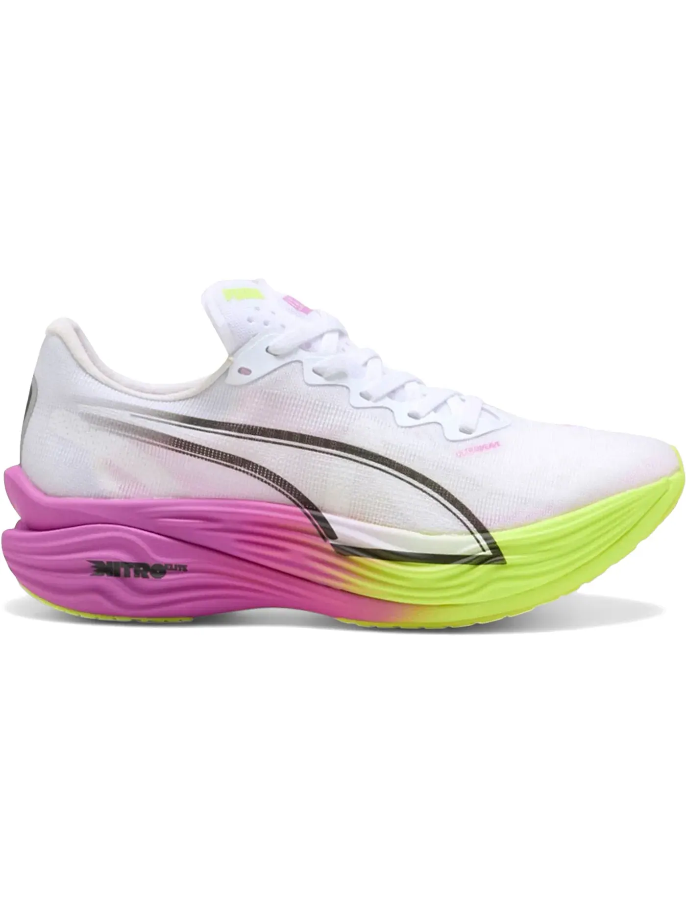 Женские кроссовки для бега Puma Deviate Nitro Elite 3 — изображение 1 из 1, белый