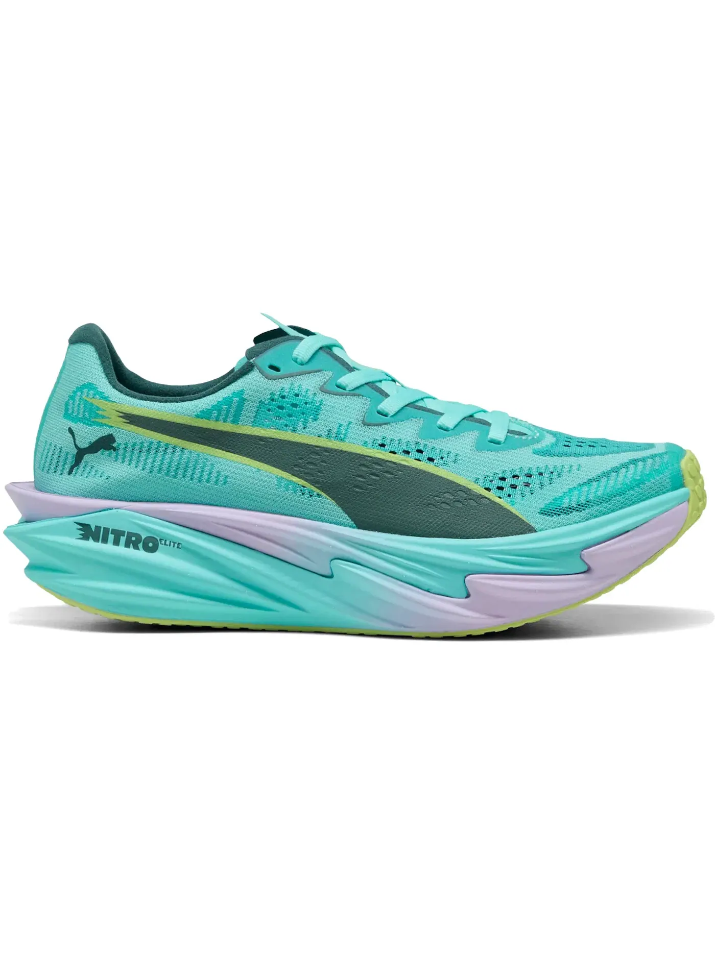 Женские кроссовки для бега Deviate Nitro Elite 4 Puma — изображение 1 из 1, мятный, лавандовый