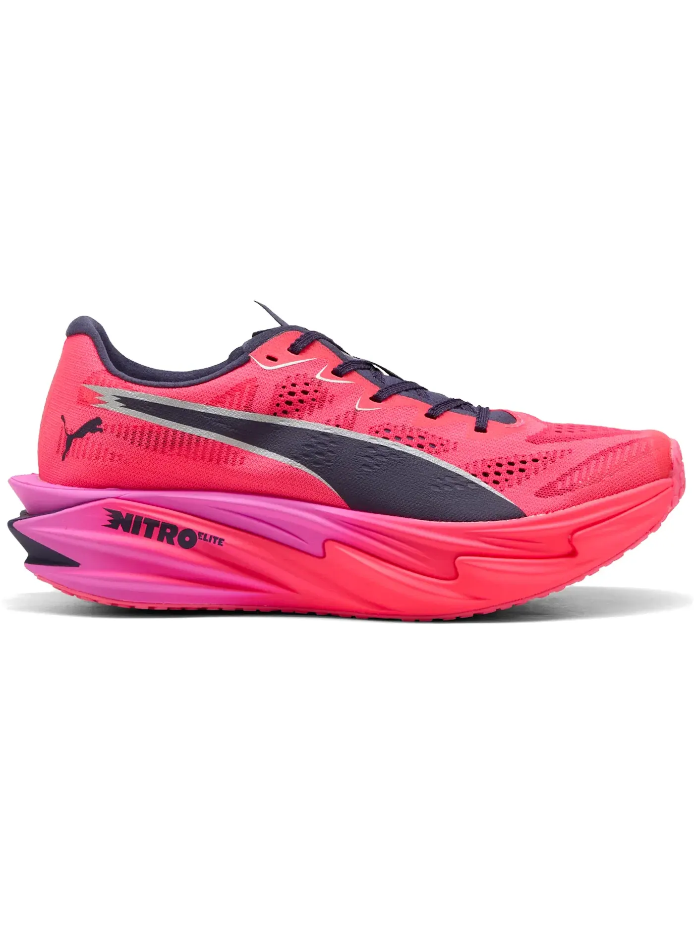 Женские кроссовки для бега Deviate Nitro Elite 4 Puma — изображение 1 из 1, розовый глубокий