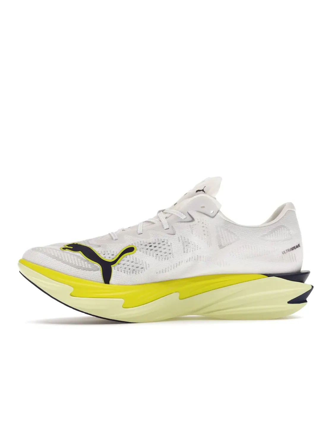 Мужские кроссовки для бега Puma Deviate Nitro Elite 4 Puma Puma White/Apple Spritz/Lux Lime — изображение 3 из 4