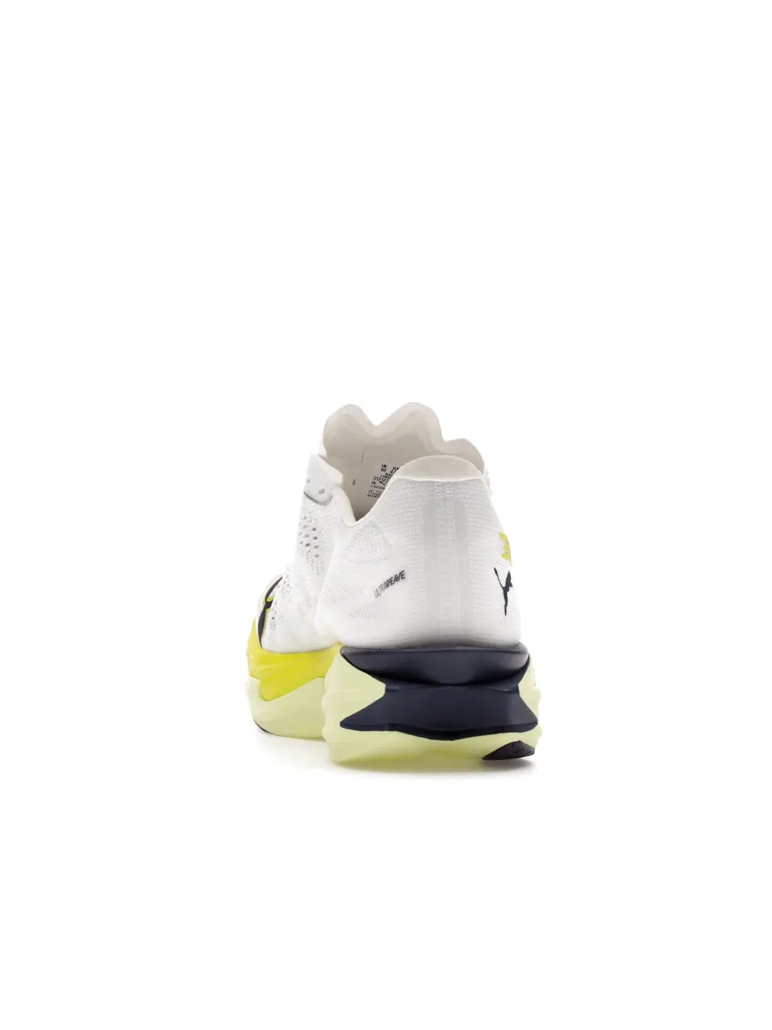 Мужские кроссовки для бега Puma Deviate Nitro Elite 4 Puma Puma White/Apple Spritz/Lux Lime — изображение 4 из 4