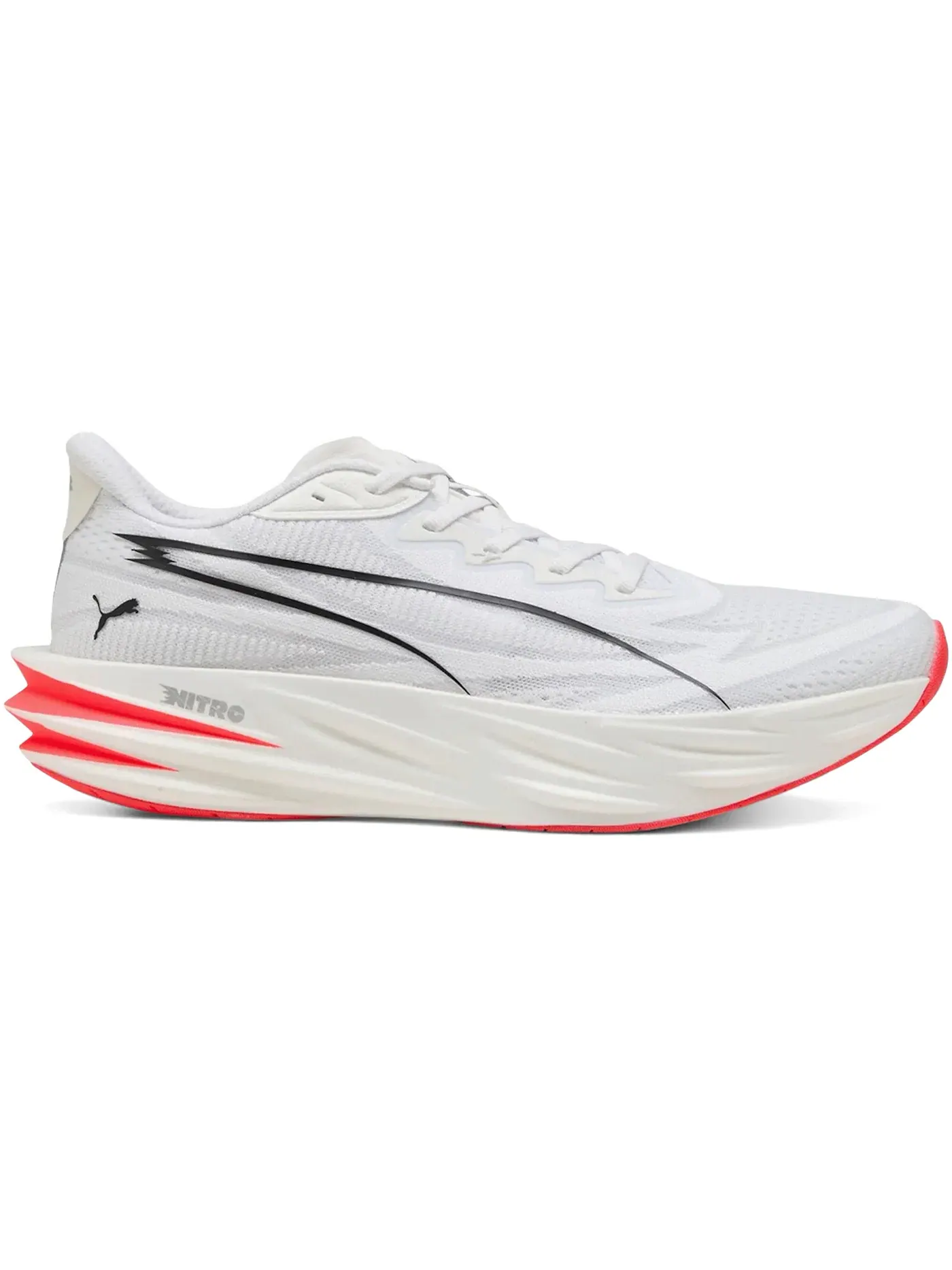 Мужские кроссовки беговые Puma Deviate Pure Nitro Puma White/Ultra Red/Puma Silver — изображение 1 из 1