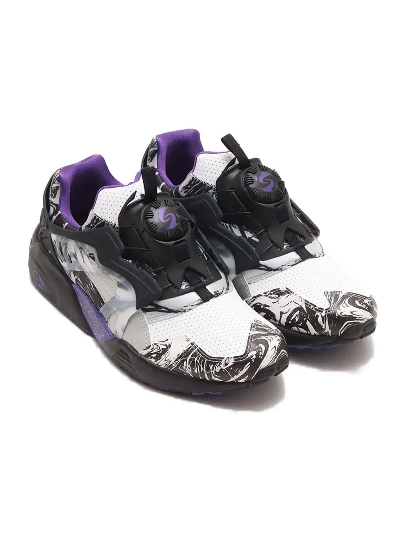 Мужские кроссовки Lifestyle Puma Disc Blaze Puma — изображение 2 из 2, черный/белый/фиолетовый