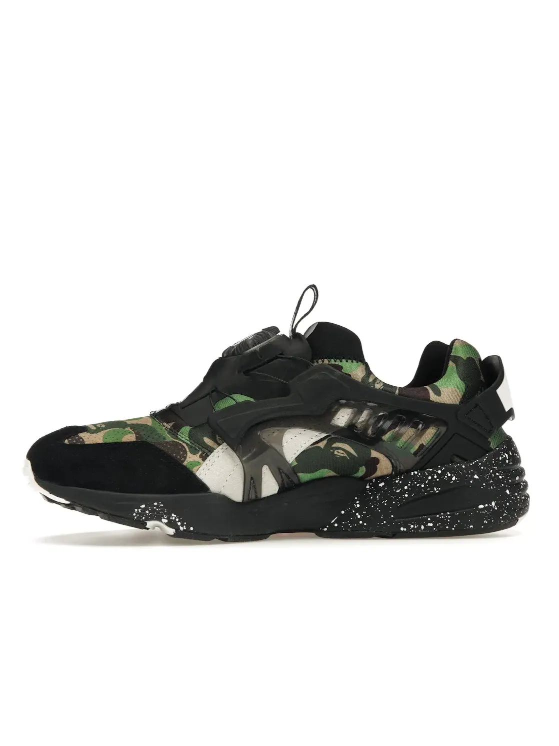 Мужские кроссовки с принтом Puma Disc Blaze Puma — изображение 3 из 4, зеленый/черный