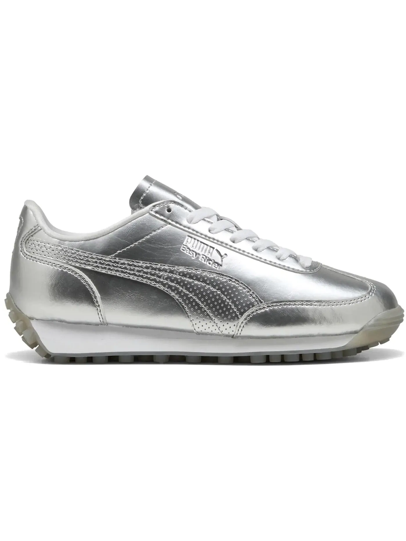 Женские кроссовки lifestyle с замшевым верхом Puma Easy Rider — изображение 1 из 1, серебристый белый