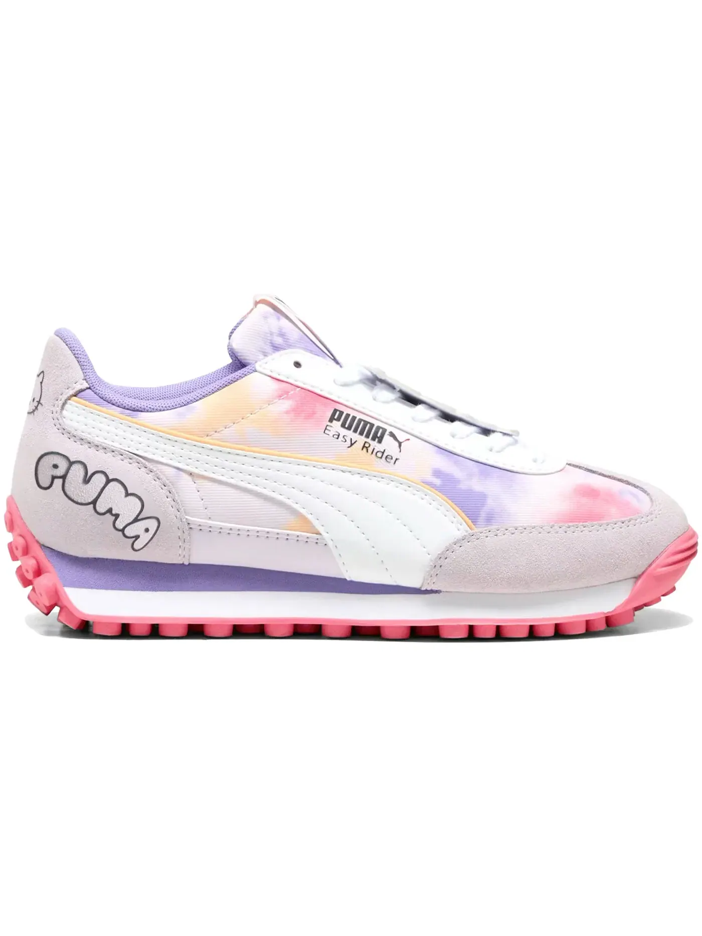 Детские кроссовки Lifestyle Puma Easy Rider Puma — изображение 1 из 1, белый/розовый