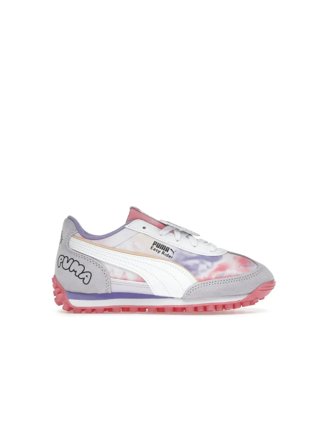 Детские кроссовки Lifestyle Puma Easy Rider Puma — изображение 1 из 4, белый/розовый