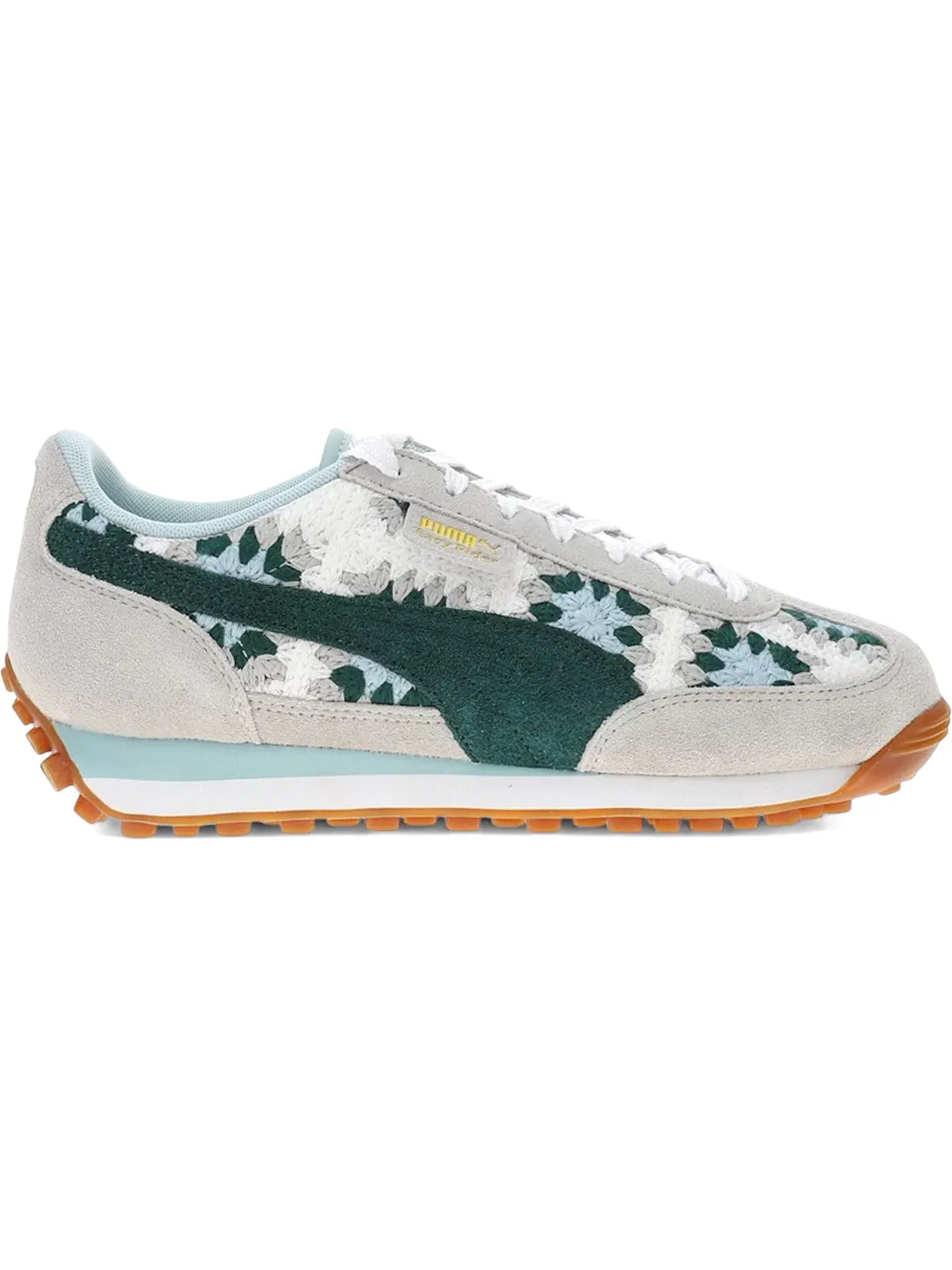 Женские кроссовки с замшевым верхом Puma Easy Rider Puma White/Puma Black/Cast Iron — изображение 1 из 1