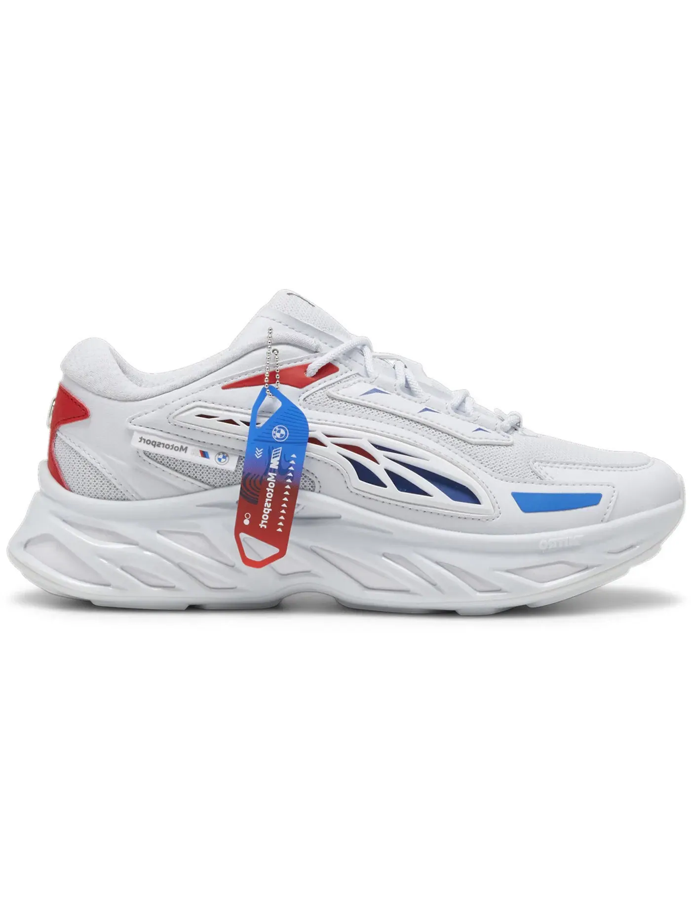 Мужские кроссовки Lifestyle с технологией Nitro Foam Puma Exotek Nitro — изображение 1 из 1, серебристый красный
