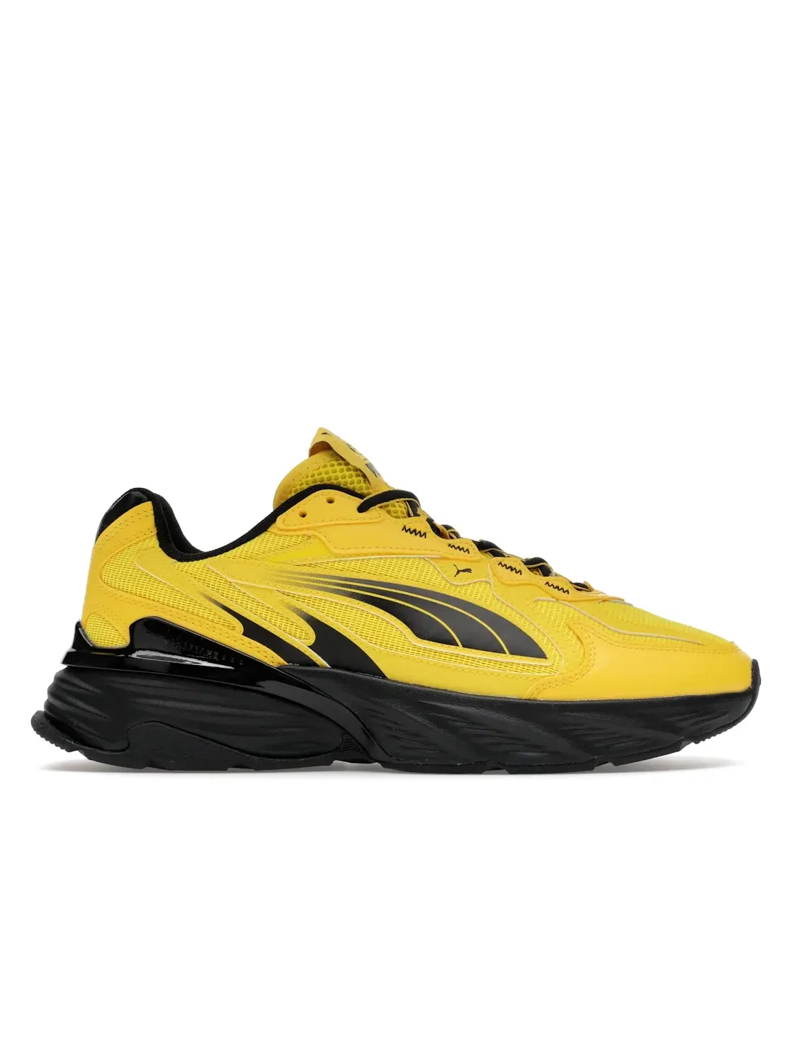 Мужские кроссовки с принтом Puma Fade Puma — изображение 1 из 4, желтый/черный