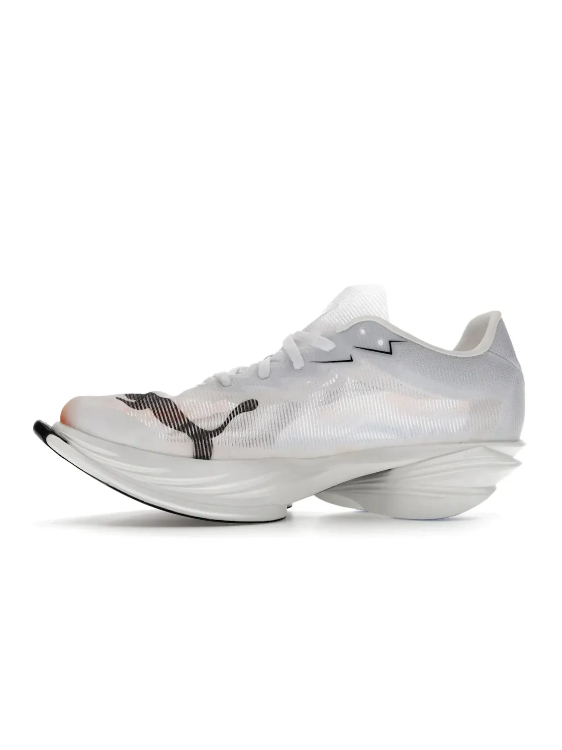 Мужские кроссовки для бега Puma Fast-R Nitro Elite 3 Puma White/Heat Fire/Puma Black — изображение 3 из 4