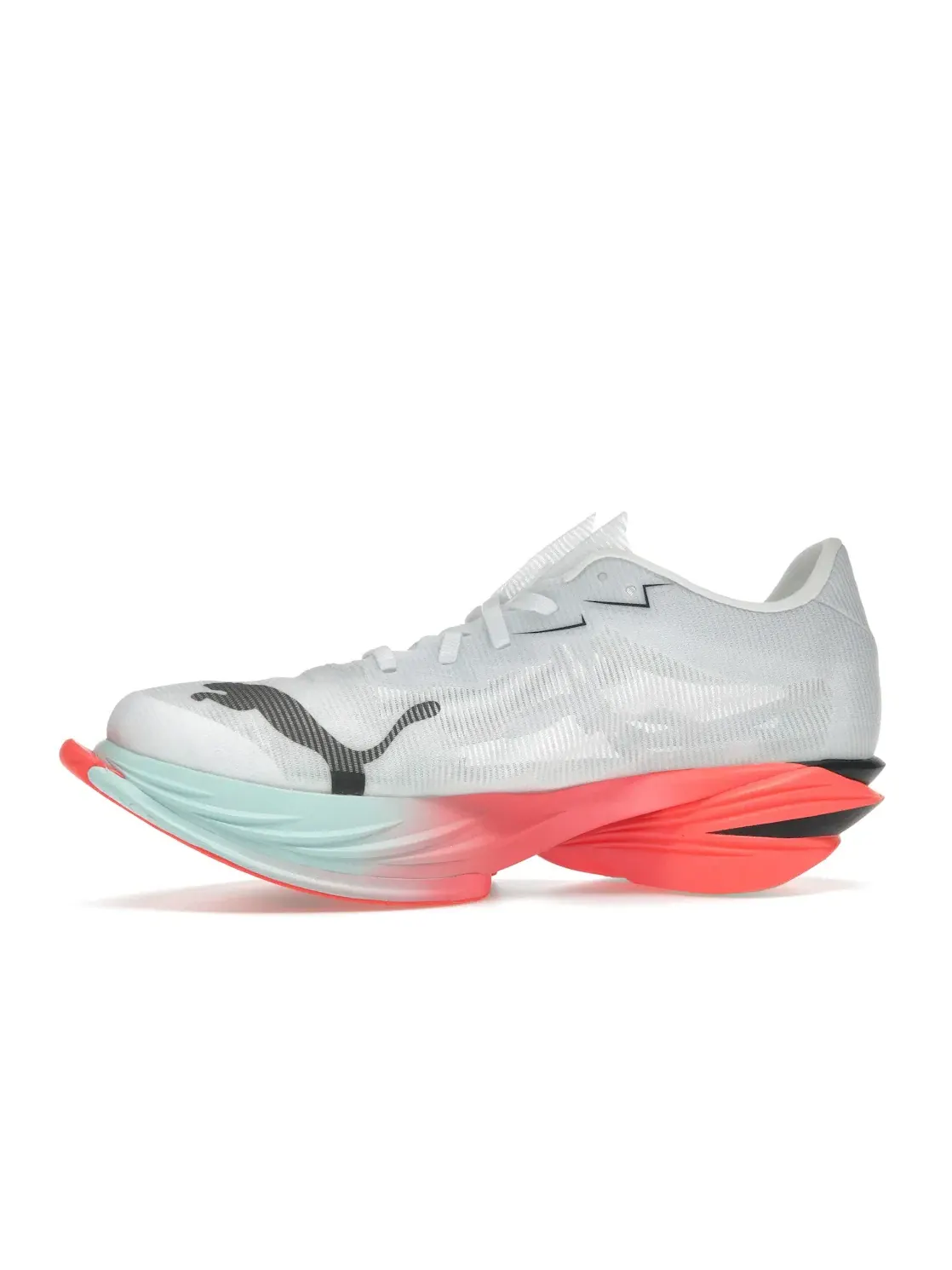 Женские кроссовки для бега Puma Fast-R Nitro Elite 3 — изображение 3 из 4, белый красный