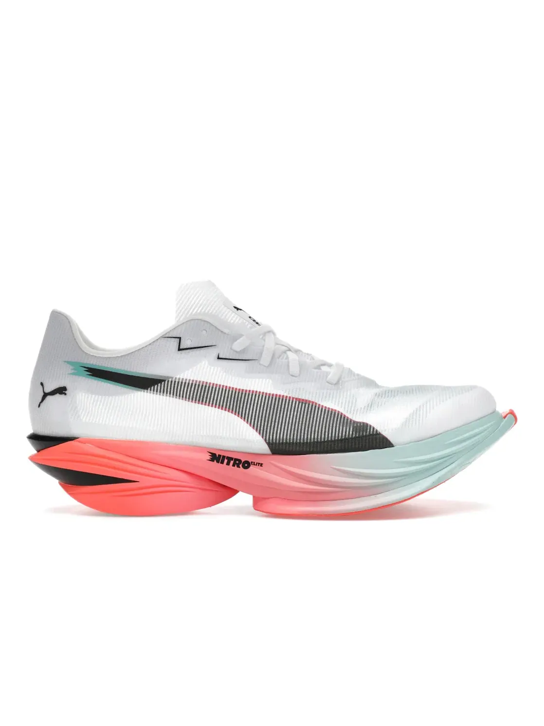 Мужские кроссовки для бега Puma Fast-R Nitro Elite 3 Puma — изображение 1 из 4, белый/красный