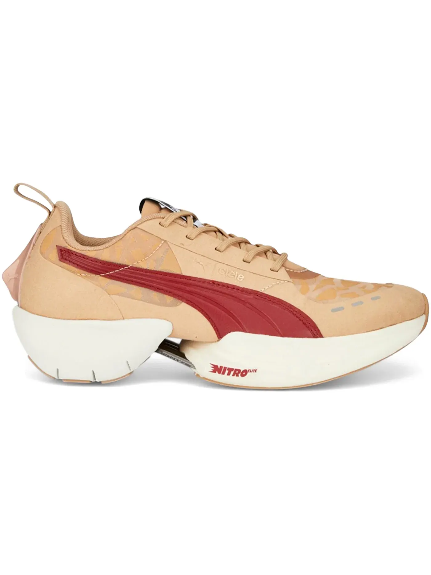 Женские кроссовки с амортизацией Puma Fast-R Nitro Elite — изображение 1 из 1, бежевый