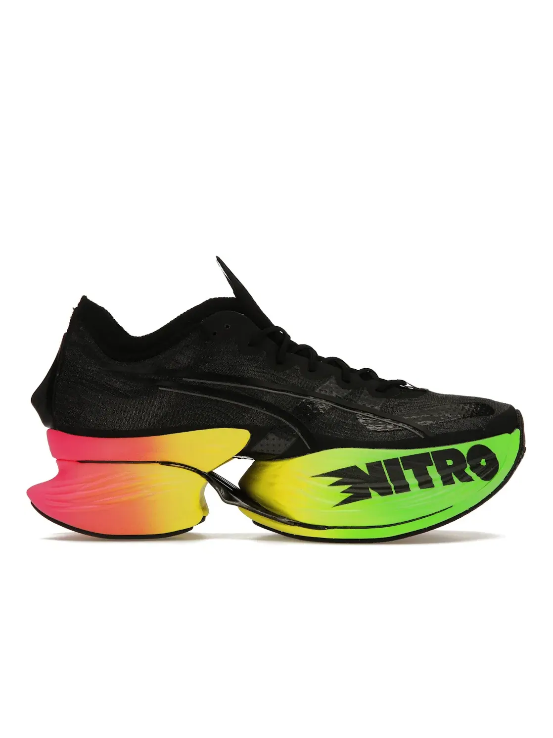 Мужские кроссовки Lifestyle Puma Fastroid Nitro Puma Black/Green Gecko — изображение 1 из 4