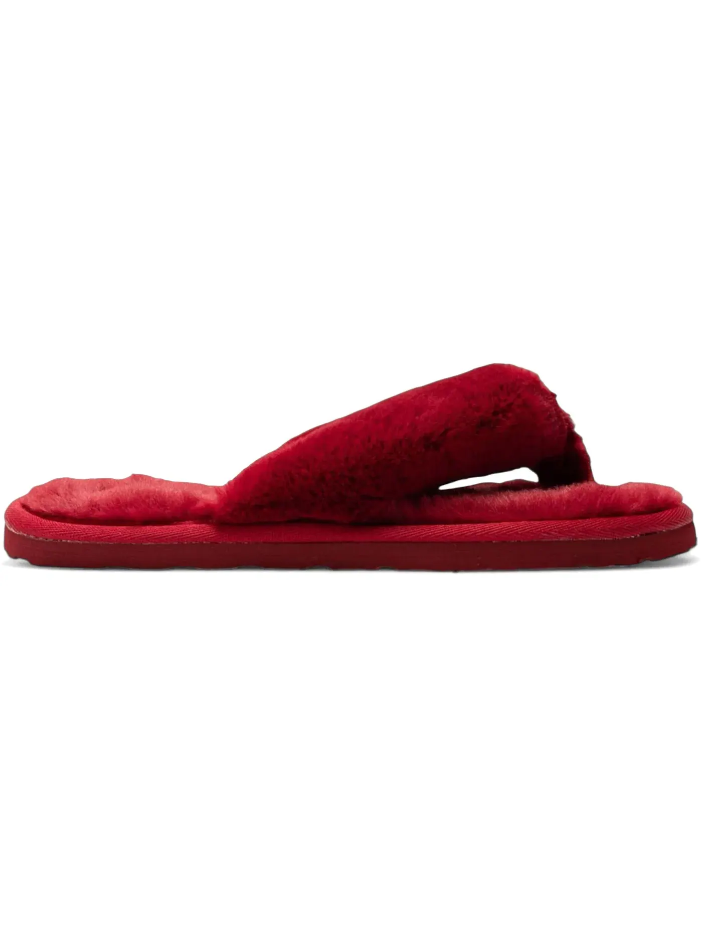 Женские шлепанцы с мягкой подошвой Puma Fluff Flip BX Puma — изображение 1 из 1, красный/золотистый