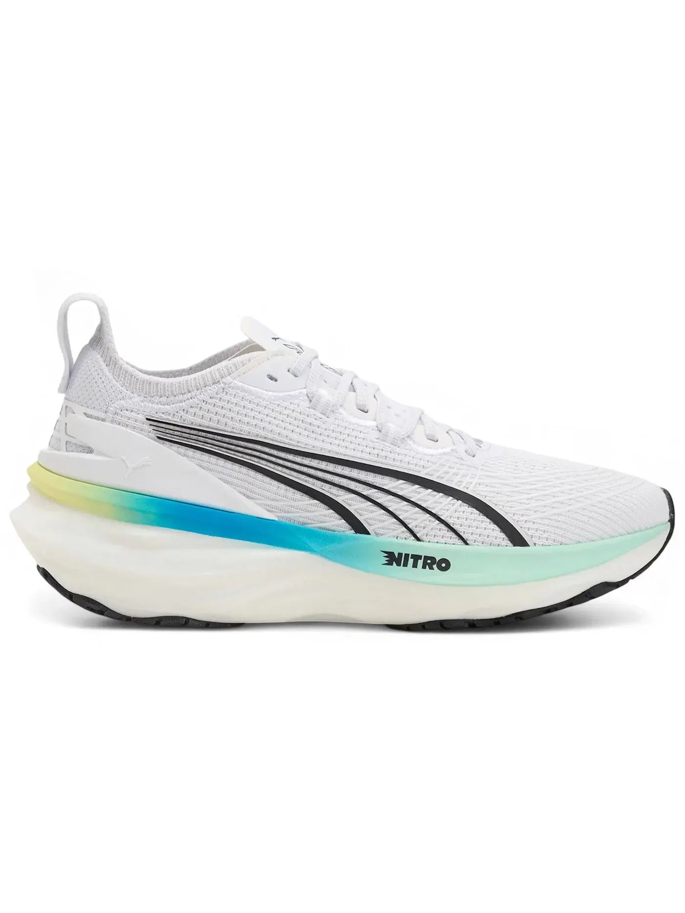 Женские кроссовки с амортизацией Puma ForeverRun Nitro 2 Puma White Mint Melt — изображение 1 из 1