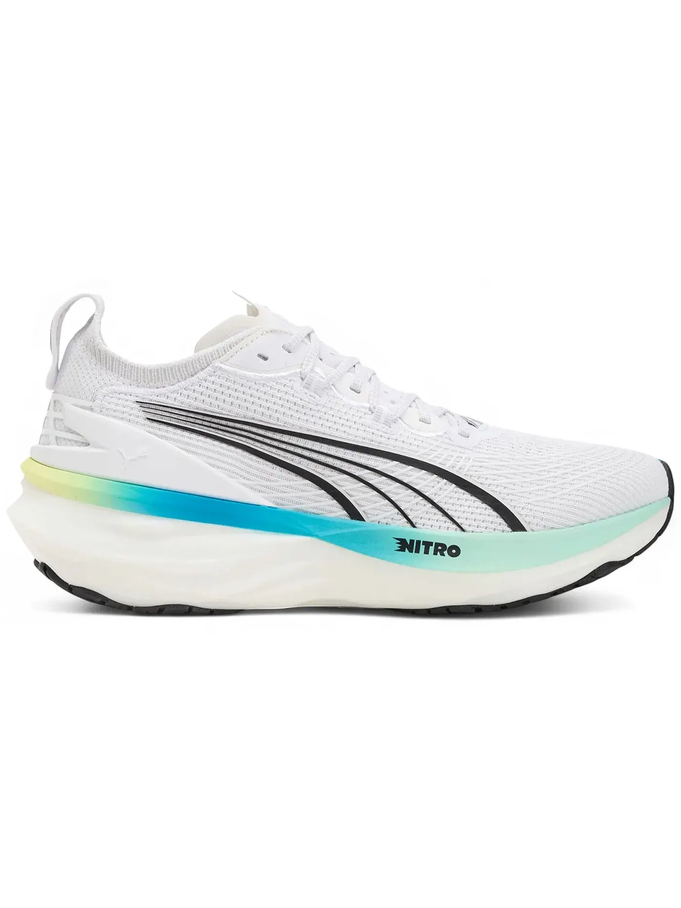 Мужские кроссовки для бега Puma ForeverRun Nitro 2 Puma White Speed Blue — изображение 1 из 1