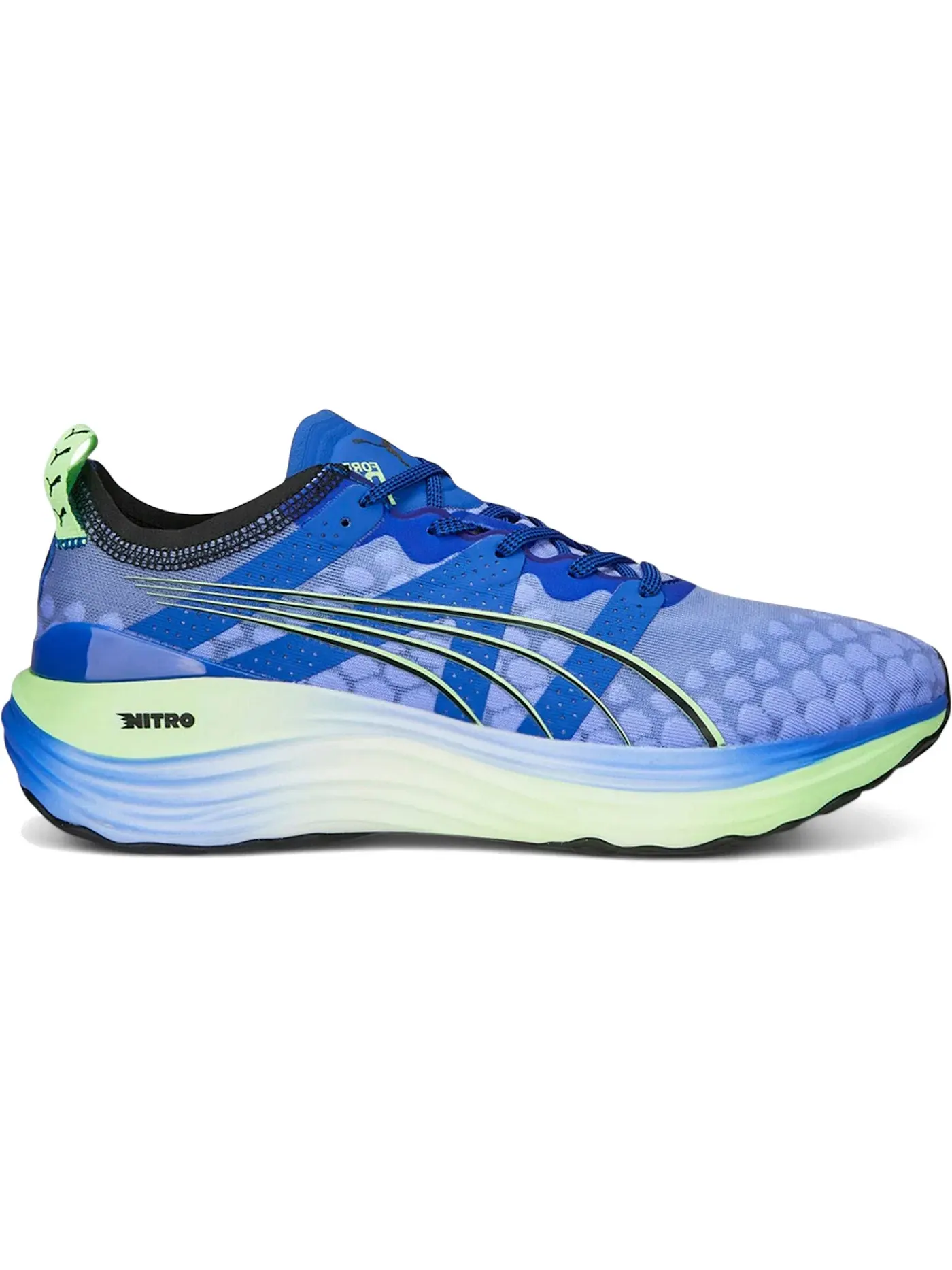 Мужские кроссовки для бега Puma ForeverRun Nitro, Royal Sapphire Fizzy Lime — изображение 1 из 1