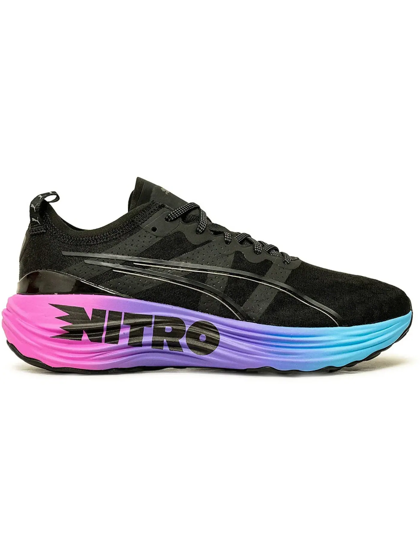 Мужские кроссовки для бега Puma ForeverRUN Nitro — изображение 1 из 1, черный/синий