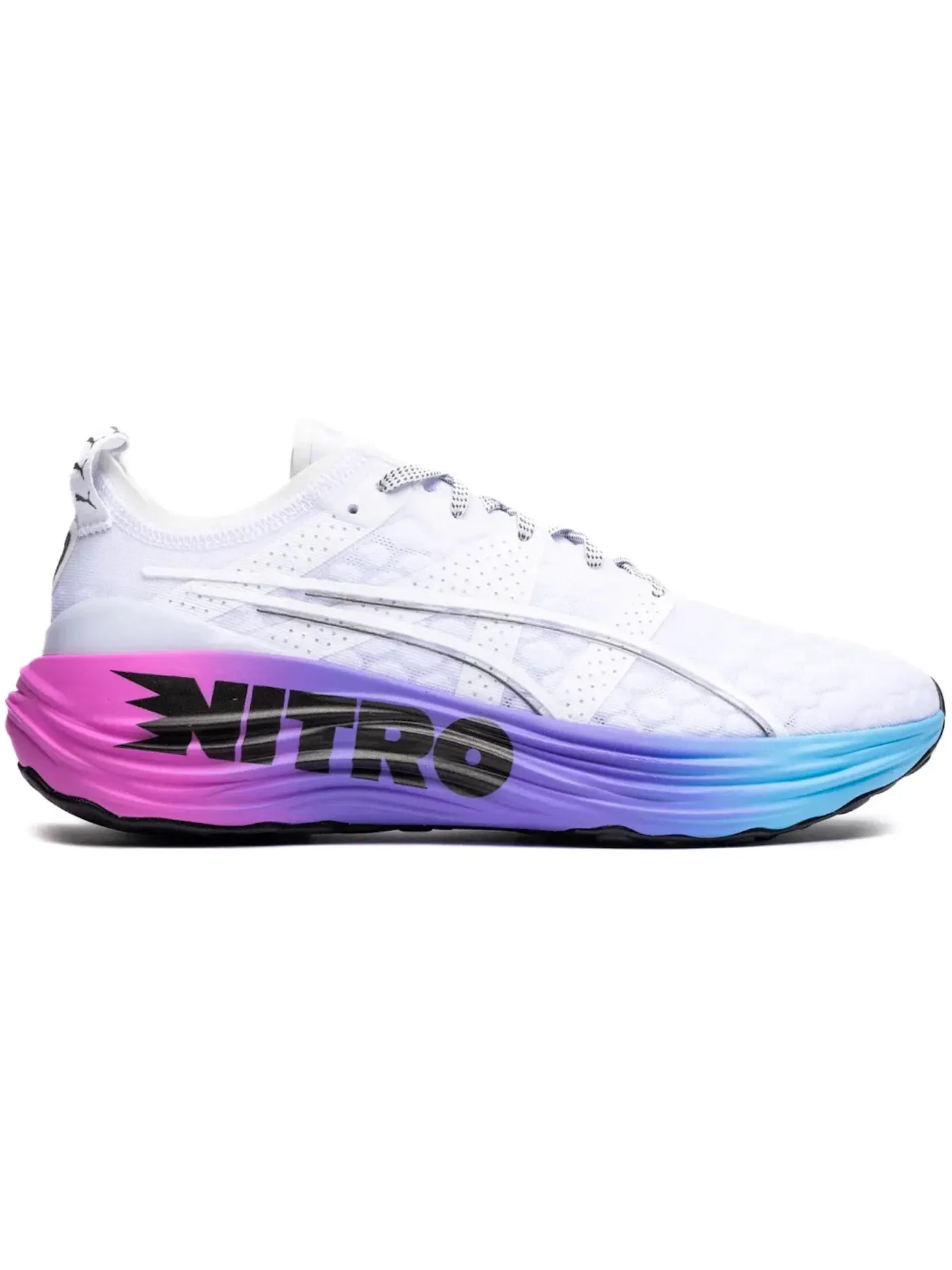 Мужские кроссовки для бега Puma ForeverRUN Nitro — изображение 1 из 1, белый/синий
