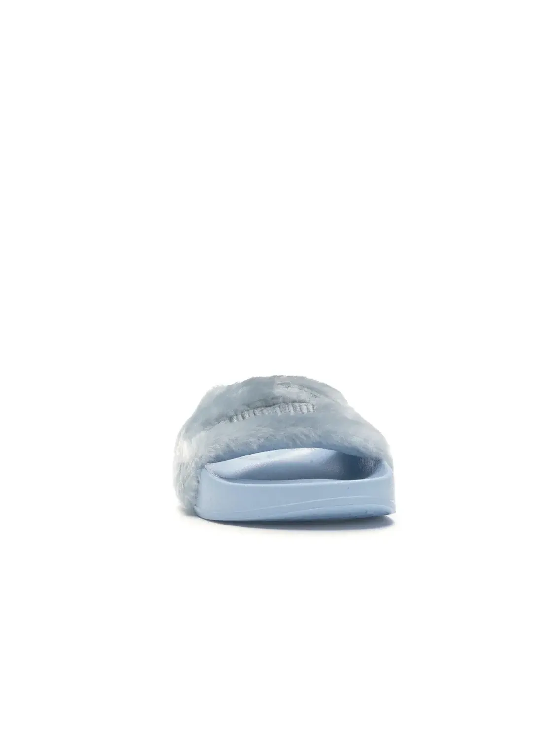 Женские сандалии-слайды с искусственным мехом Puma Fur Slide — изображение 2 из 4, синий/синий