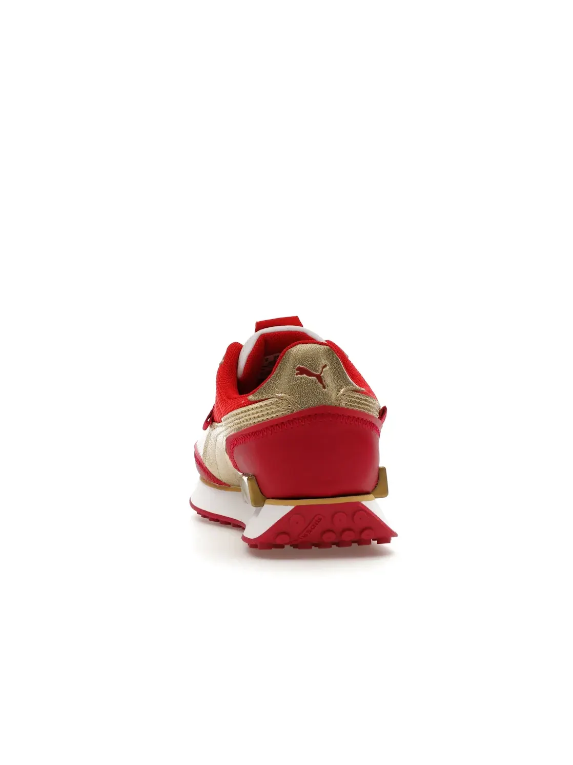 Детские кроссовки Lifestyle Puma Future Rider Glitz (GS) Puma — изображение 4 из 4, белый/красный/золотистый