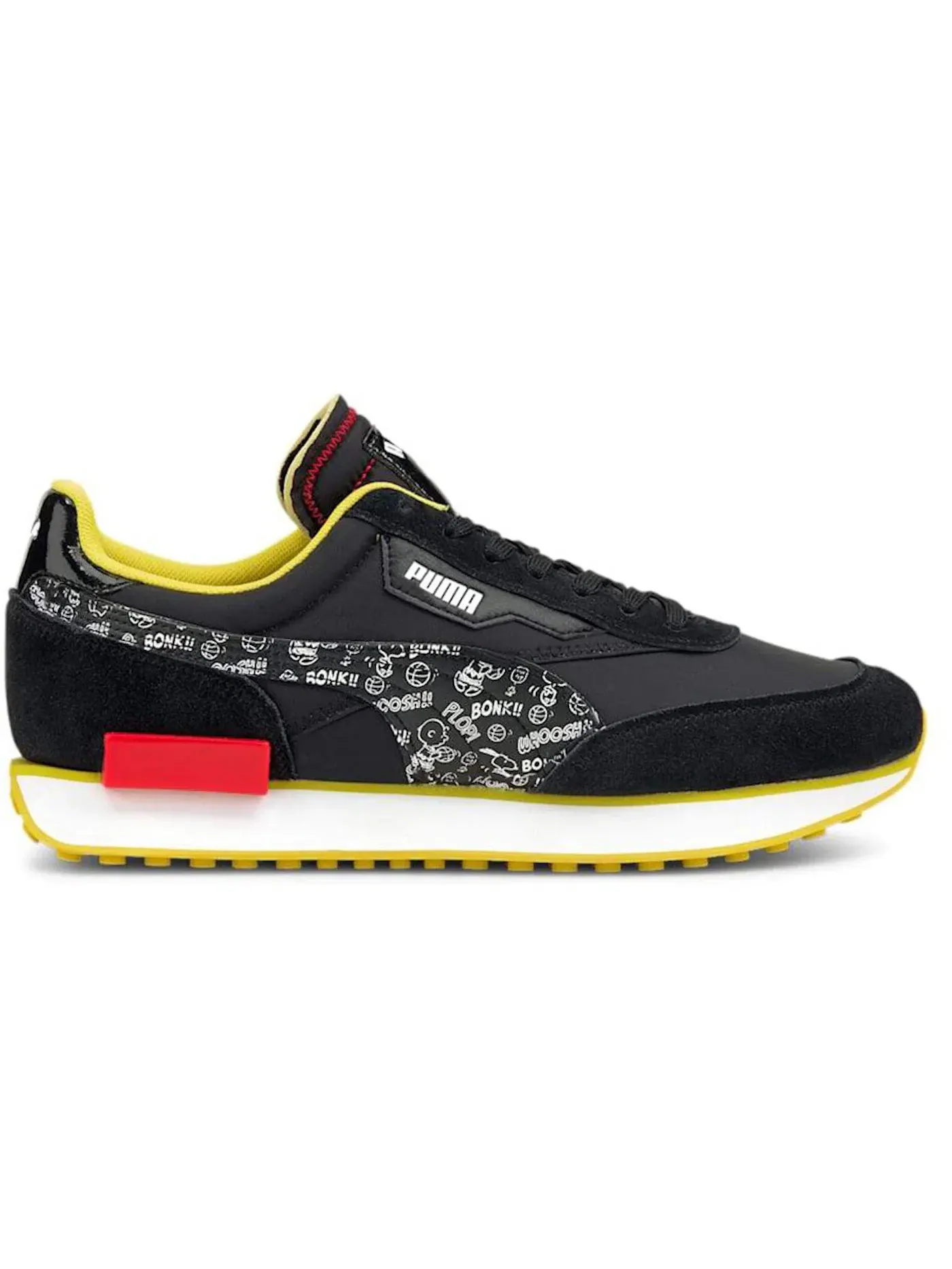 Мужские кроссовки Lifestyle Puma Future Rider Puma Puma Black/White/Maize/Red — изображение 1 из 1