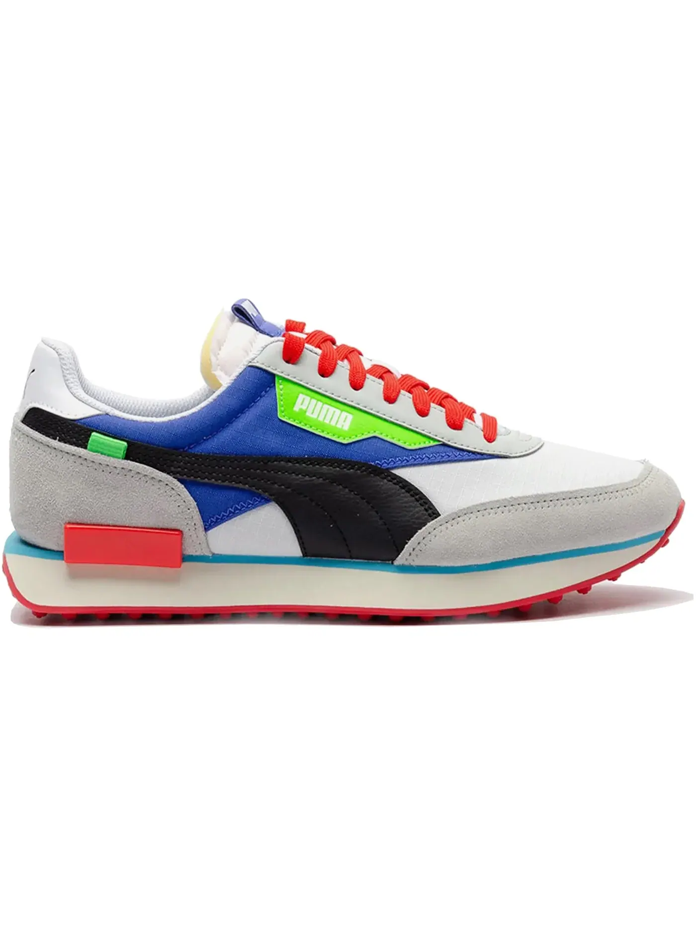 Мужские кроссовки Lifestyle Puma Future Rider — изображение 1 из 1, белый//синий